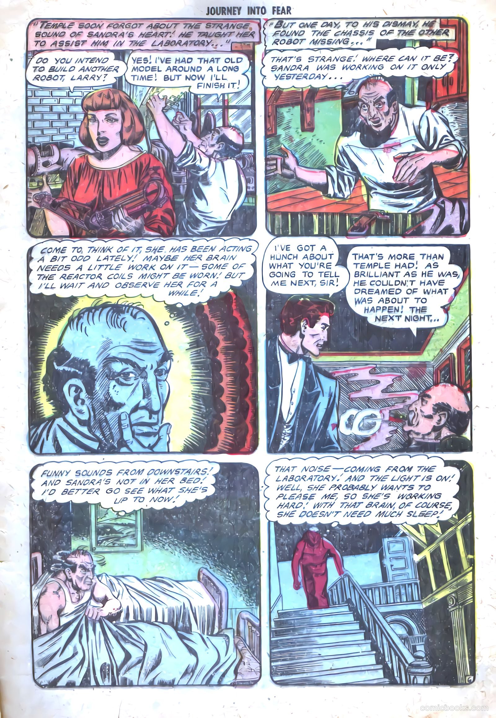 Journey into Fear #16 (1953) — page 25