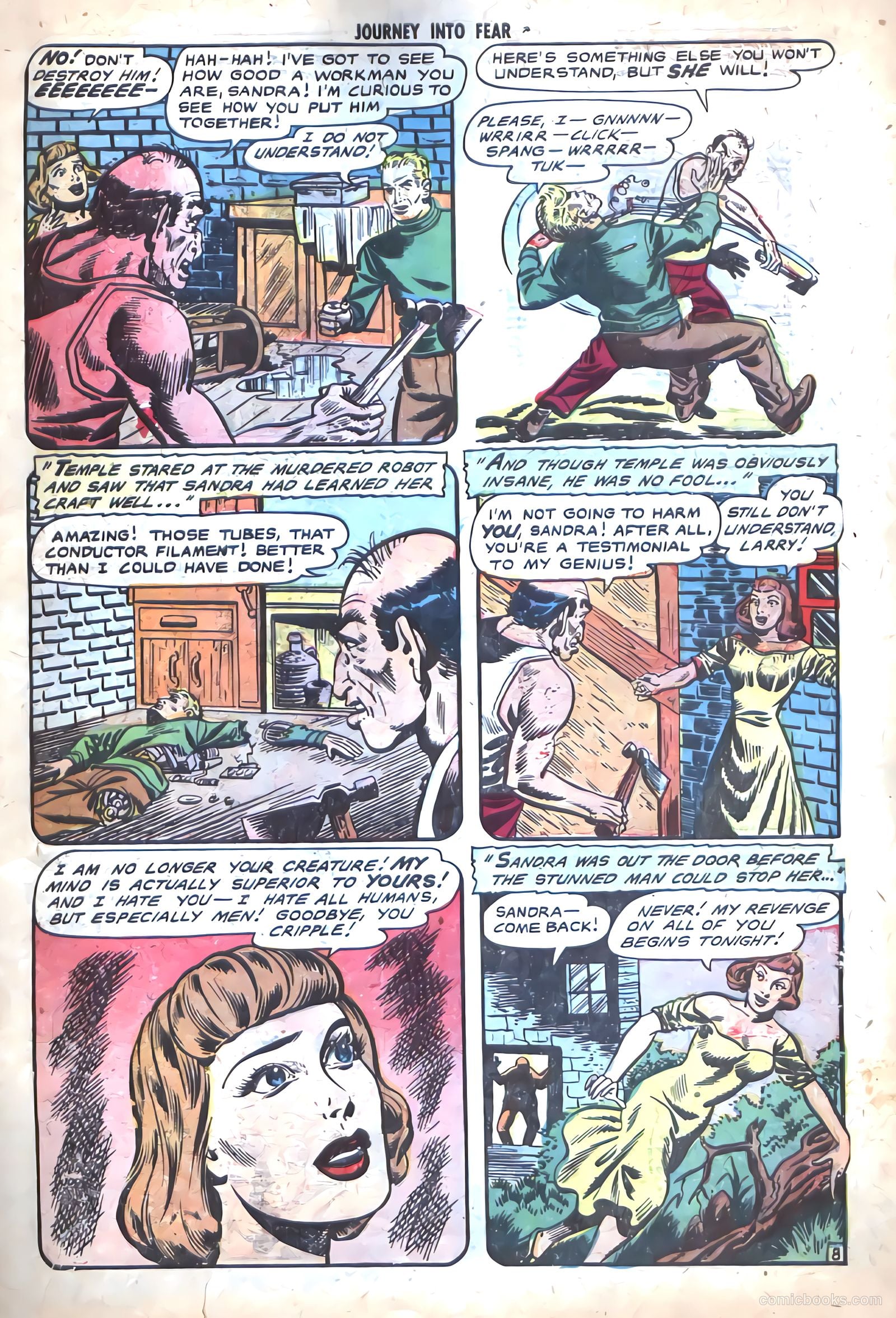 Journey into Fear #16 (1953) — page 27