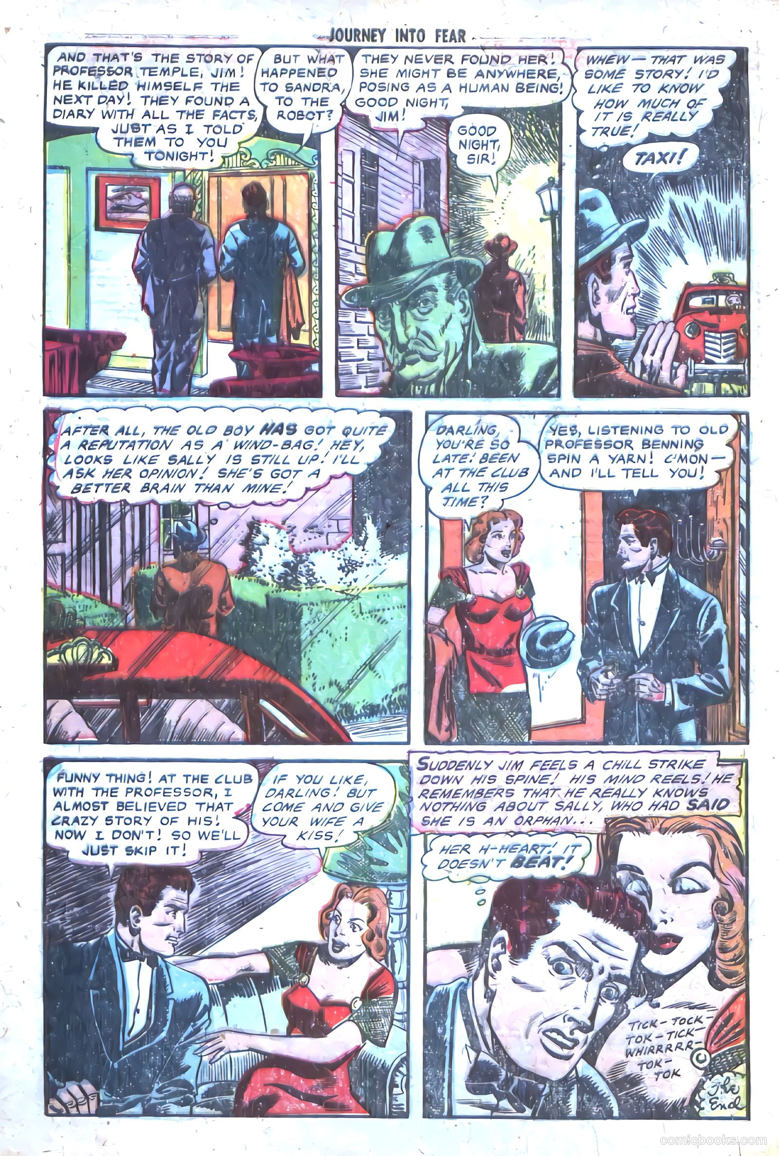 Journey into Fear #16 (1953) — page 28