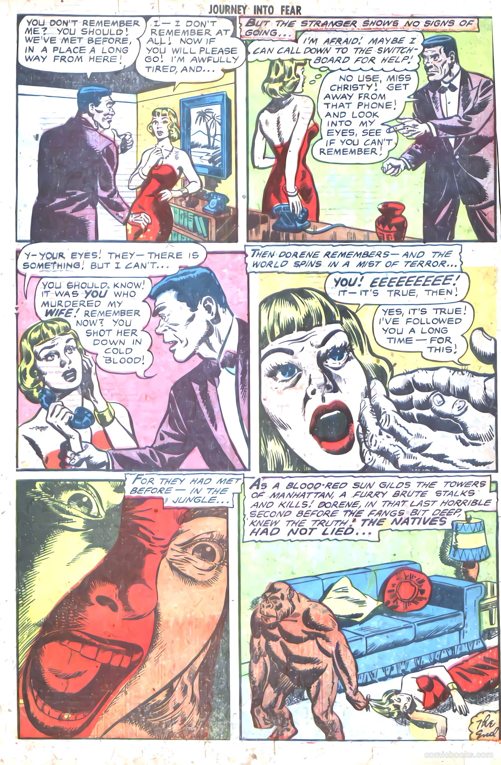 Journey into Fear #16 (1953) — page 34