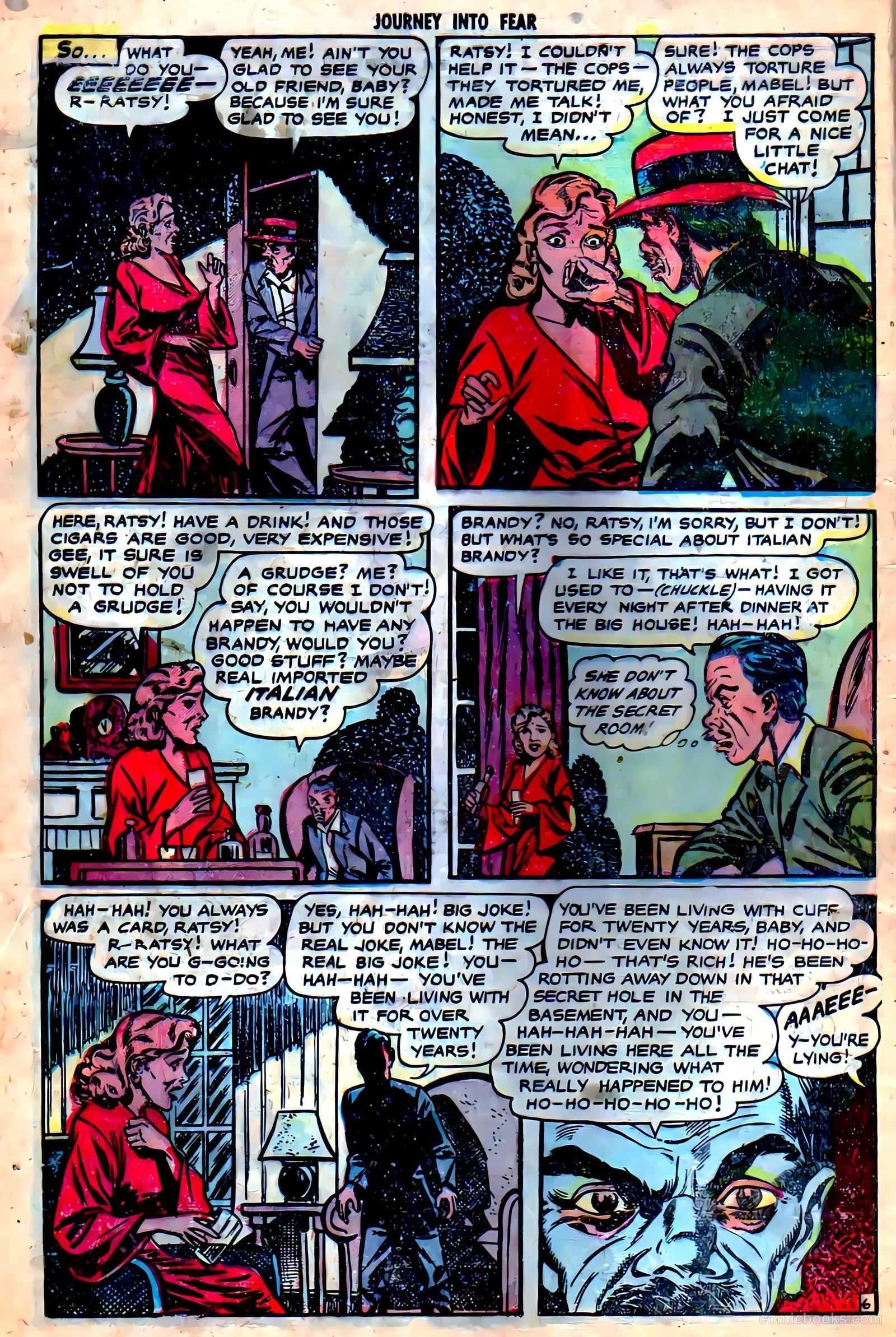 Journey into Fear #17 (1954) — page 7