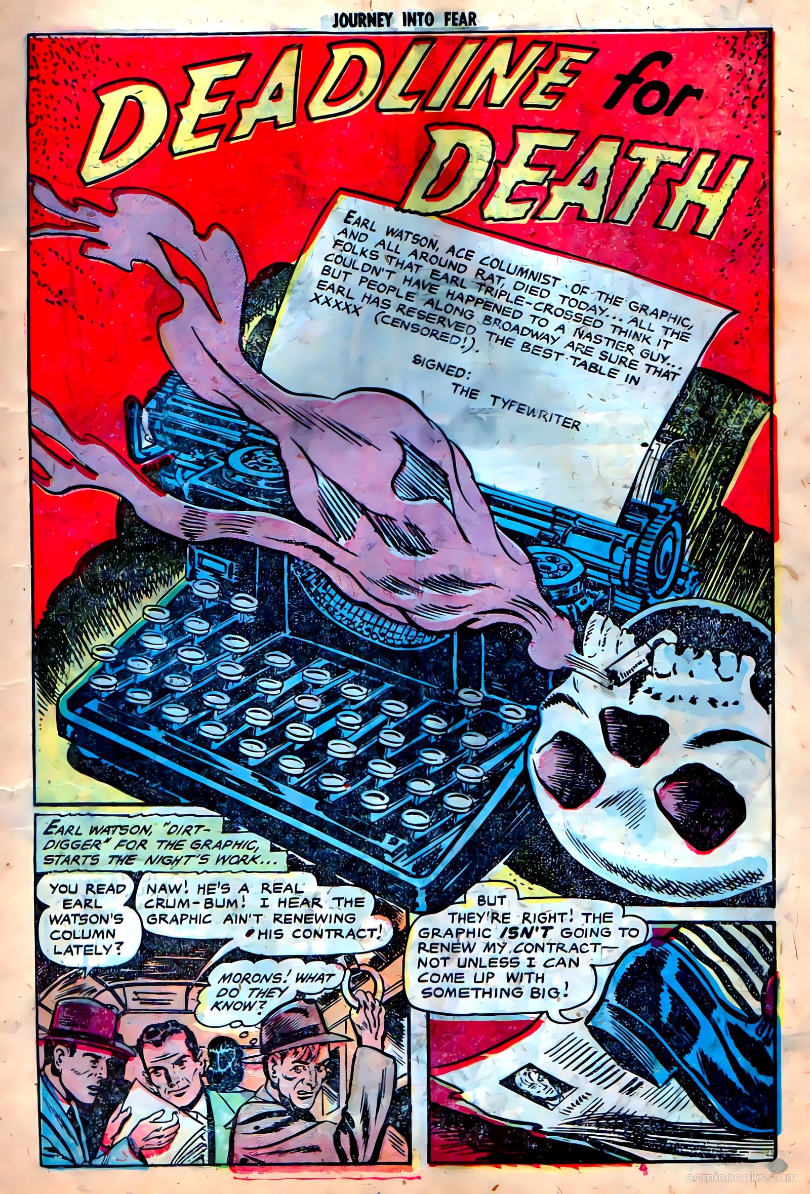 Journey into Fear #17 (1954) — page 10