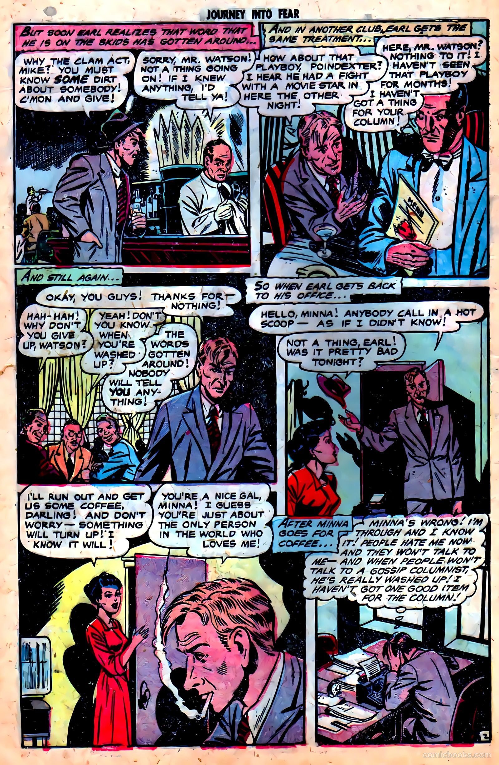 Journey into Fear #17 (1954) — page 11