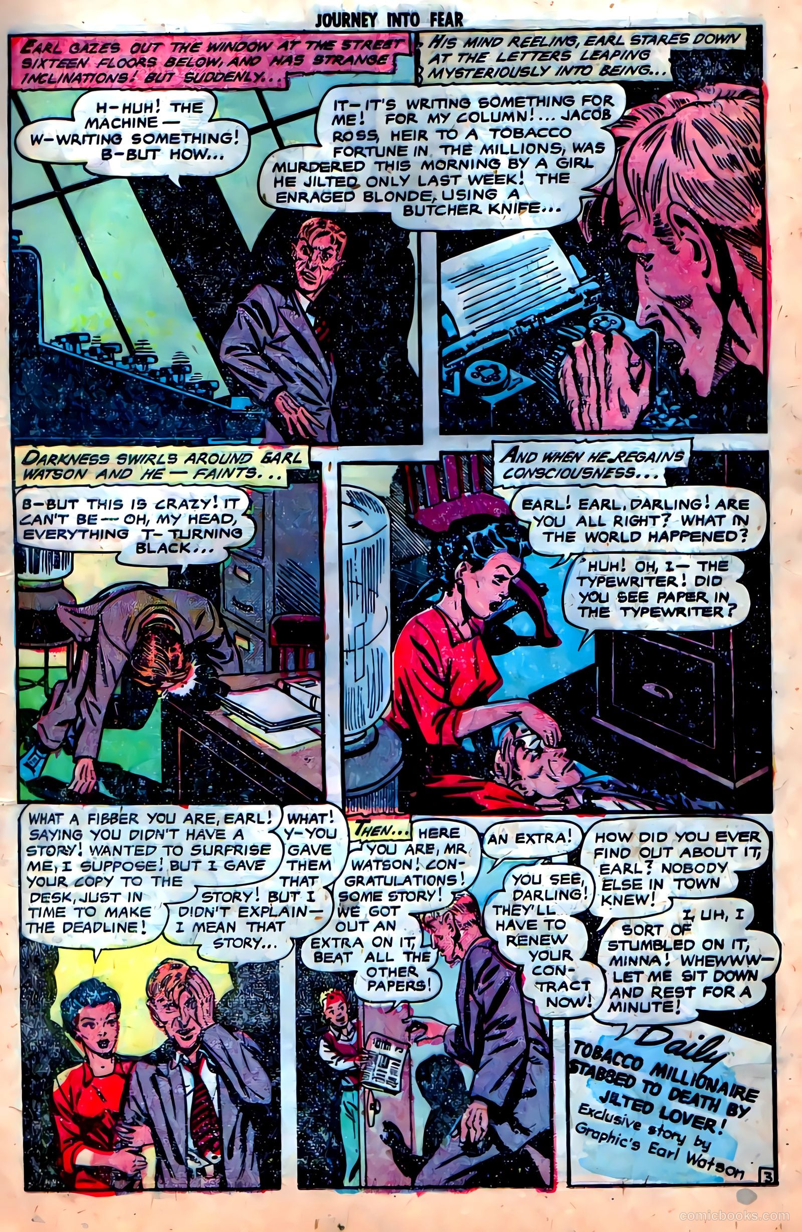 Journey into Fear #17 (1954) — page 12