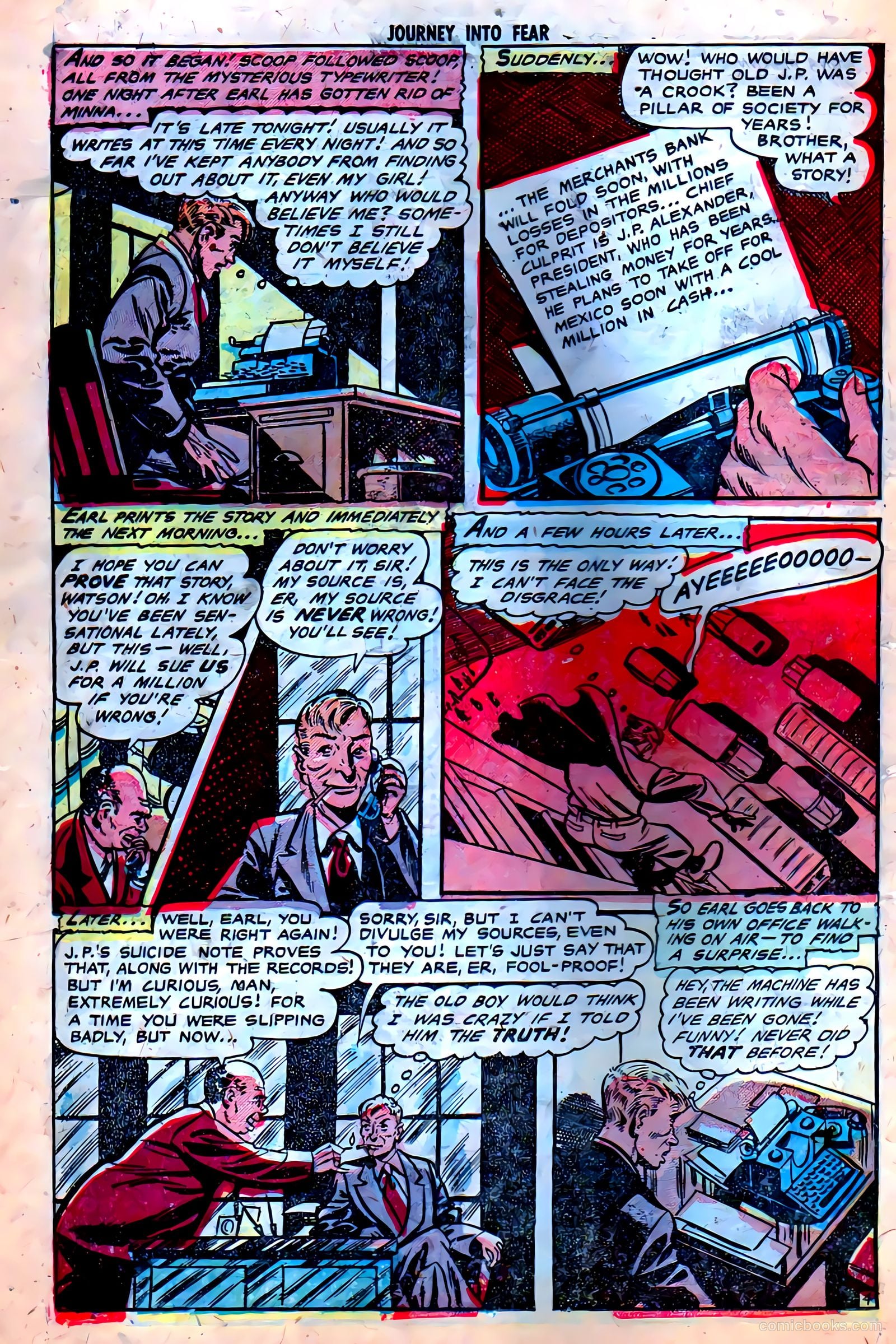 Journey into Fear #17 (1954) — page 13