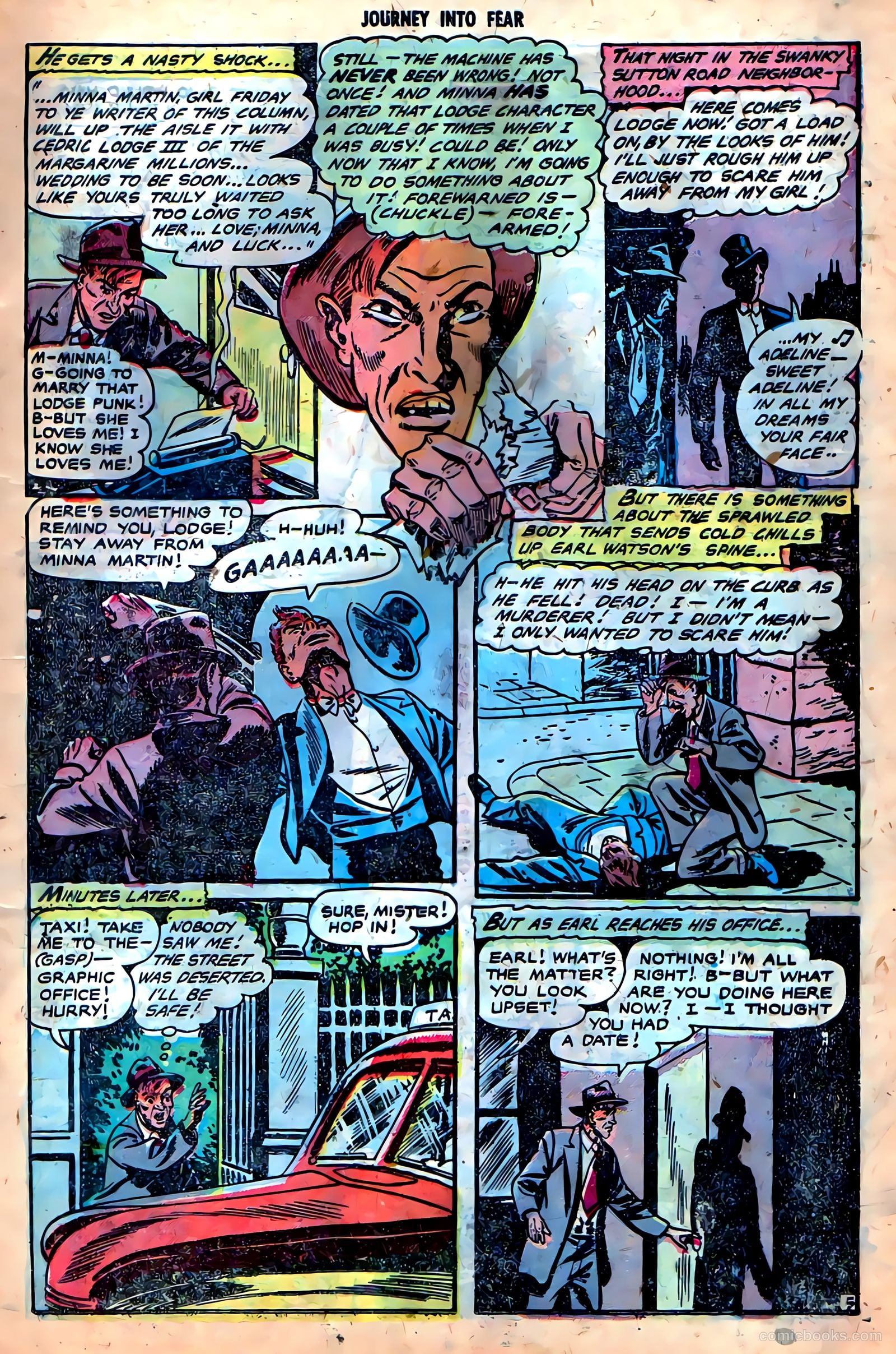 Journey into Fear #17 (1954) — page 14