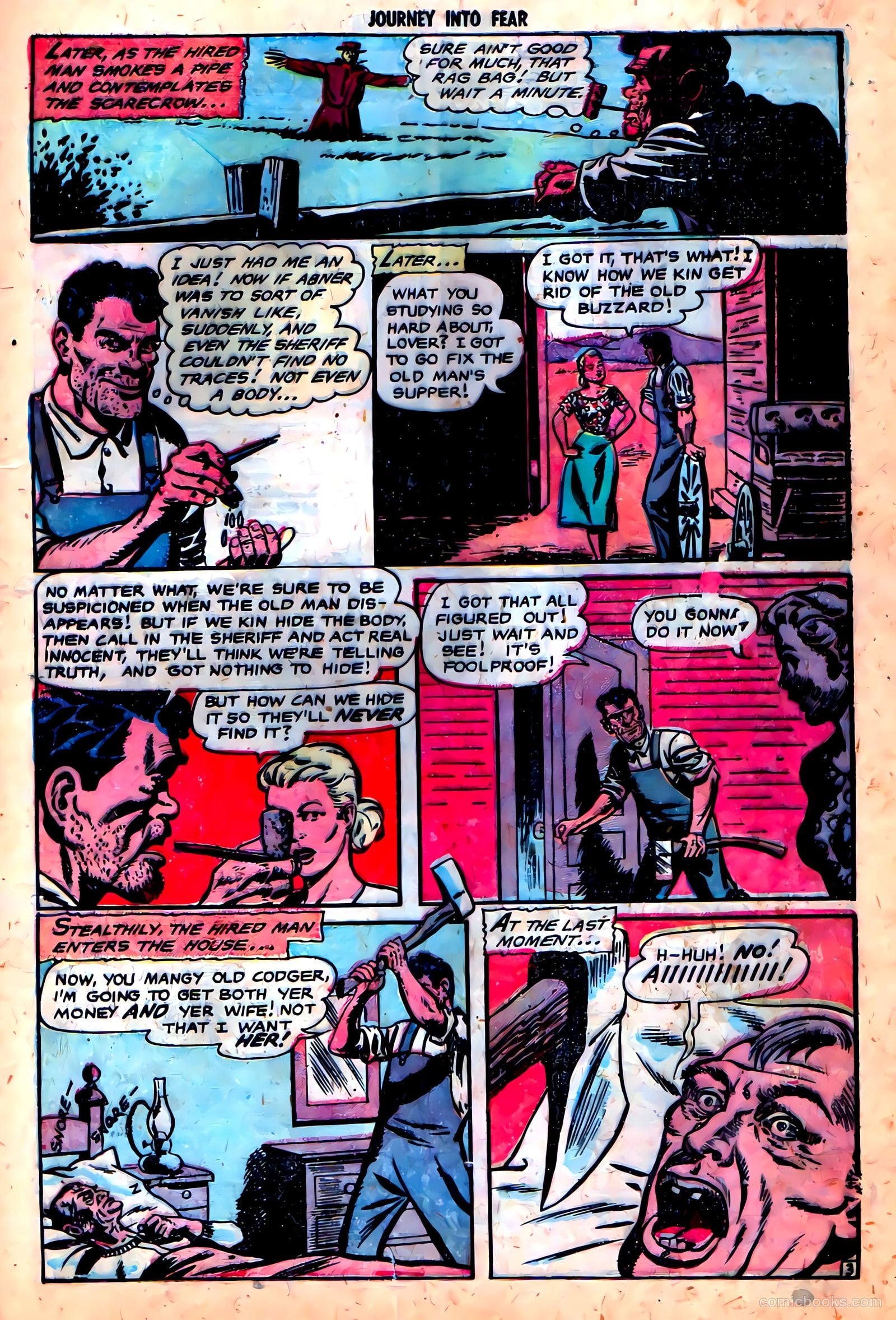 Journey into Fear #17 (1954) — page 20