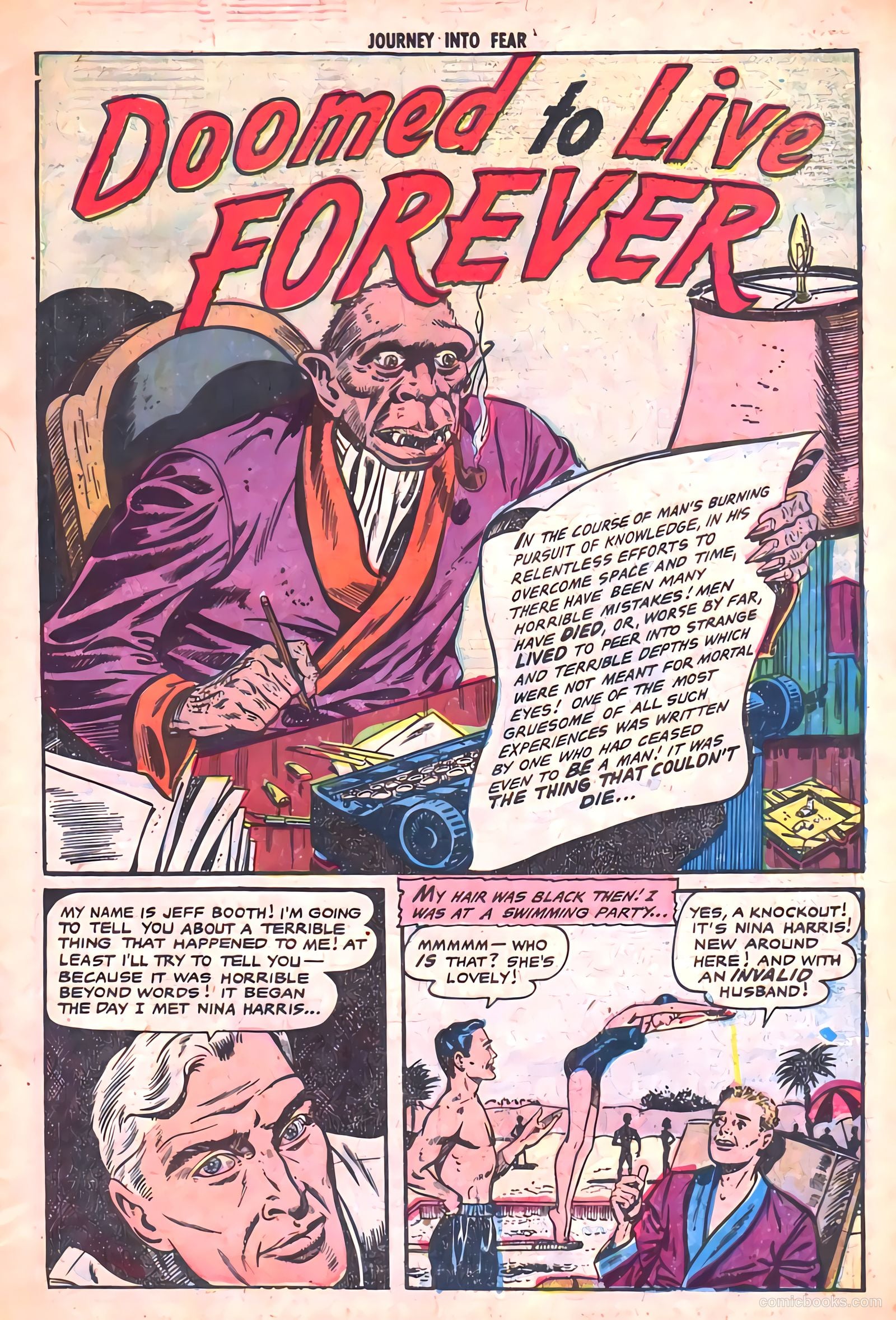 Journey into Fear #18 (1954) — page 3