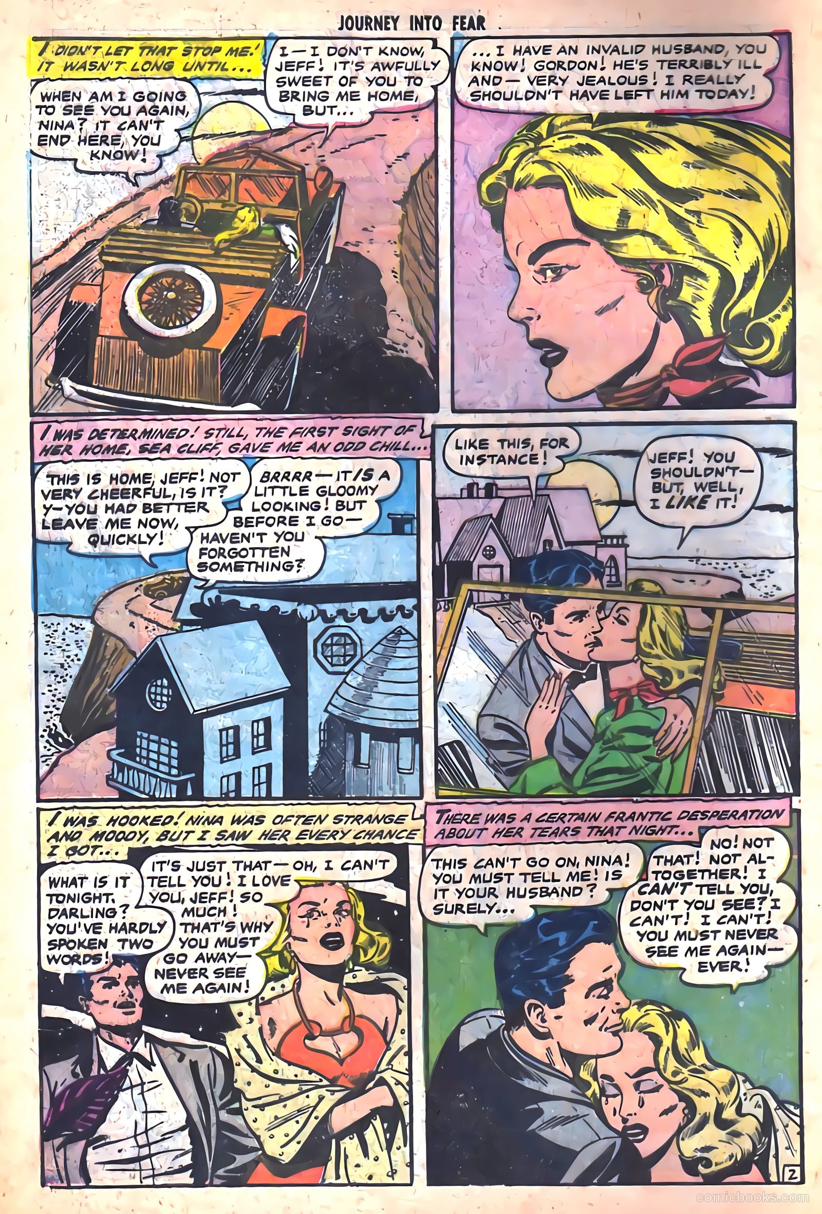 Journey into Fear #18 (1954) — page 4