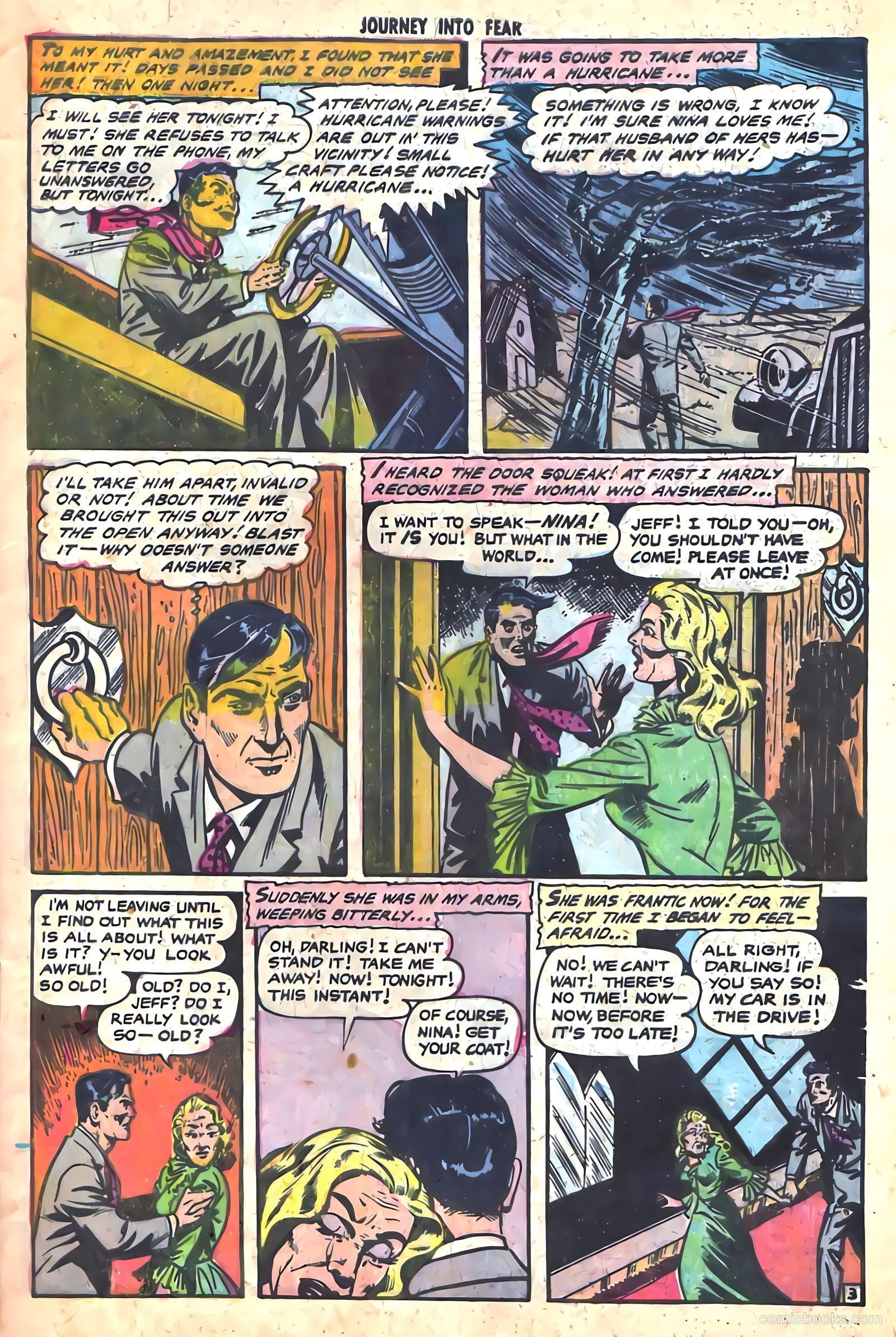 Journey into Fear #18 (1954) — page 5