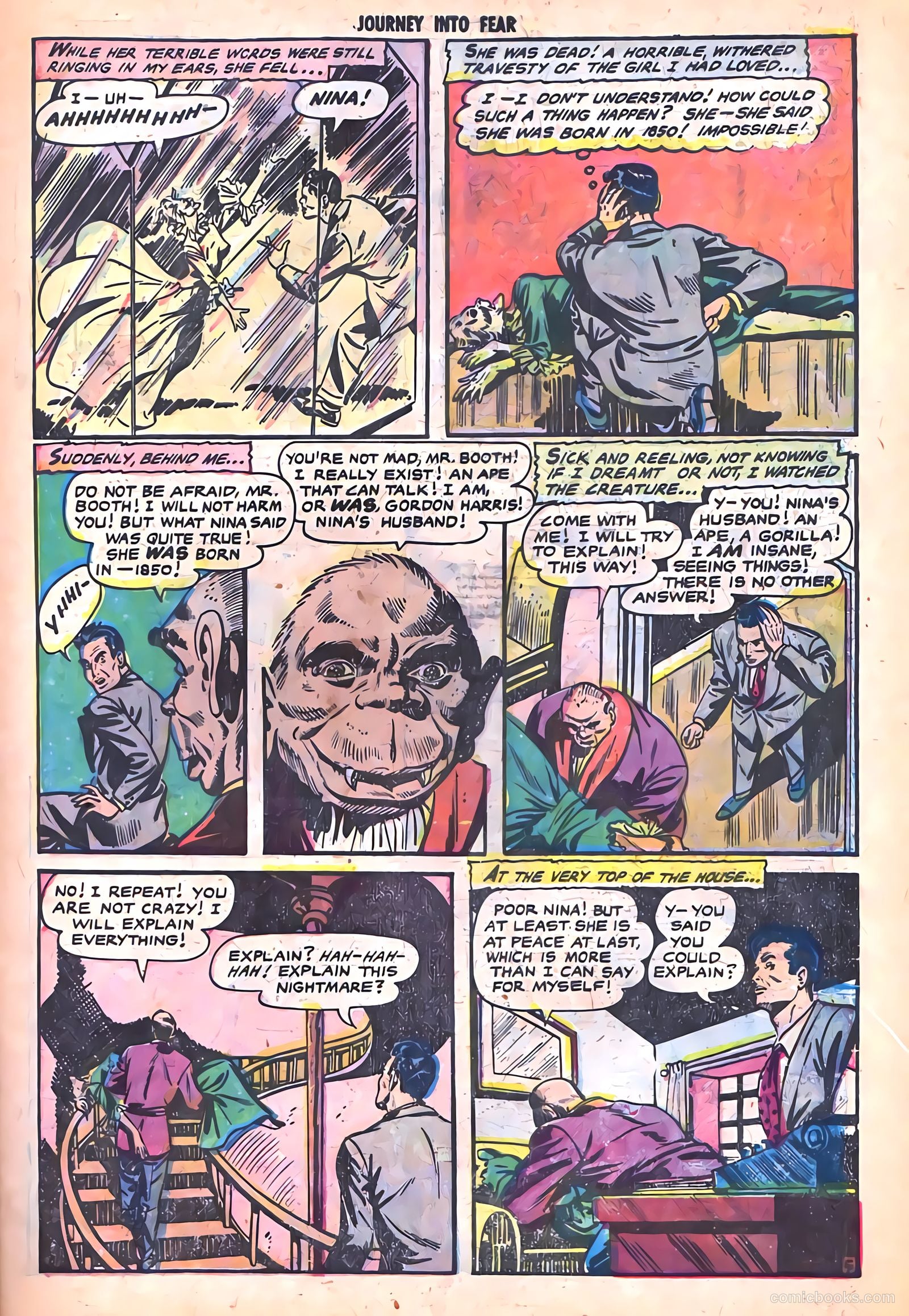 Journey into Fear #18 (1954) — page 7