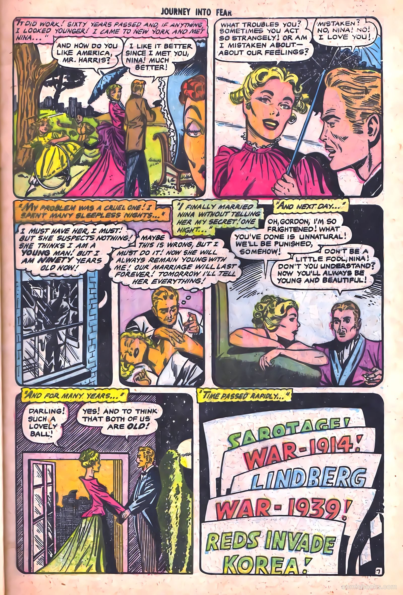 Journey into Fear #18 (1954) — page 9
