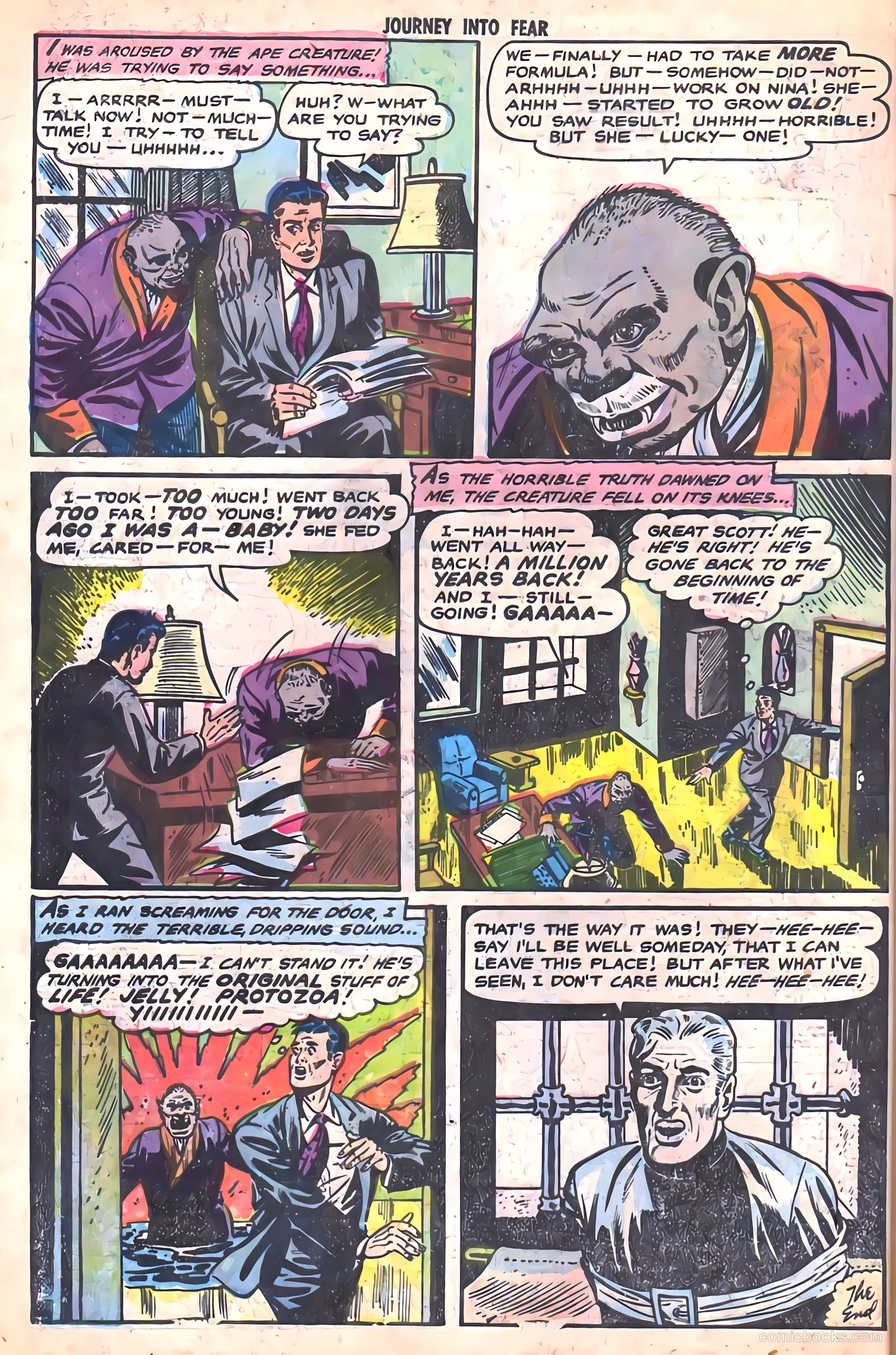 Journey into Fear #18 (1954) — page 10
