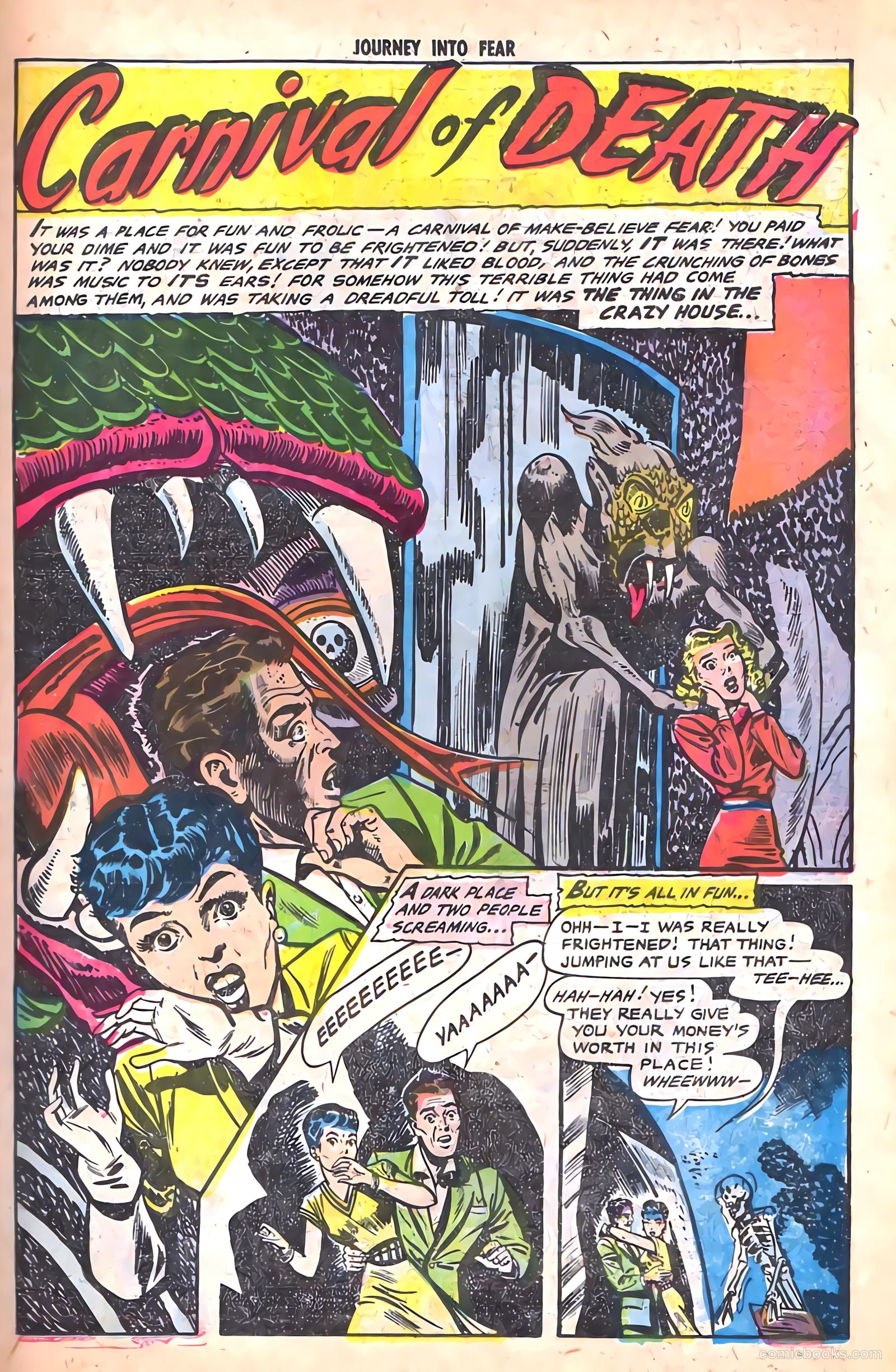 Journey into Fear #18 (1954) — page 11
