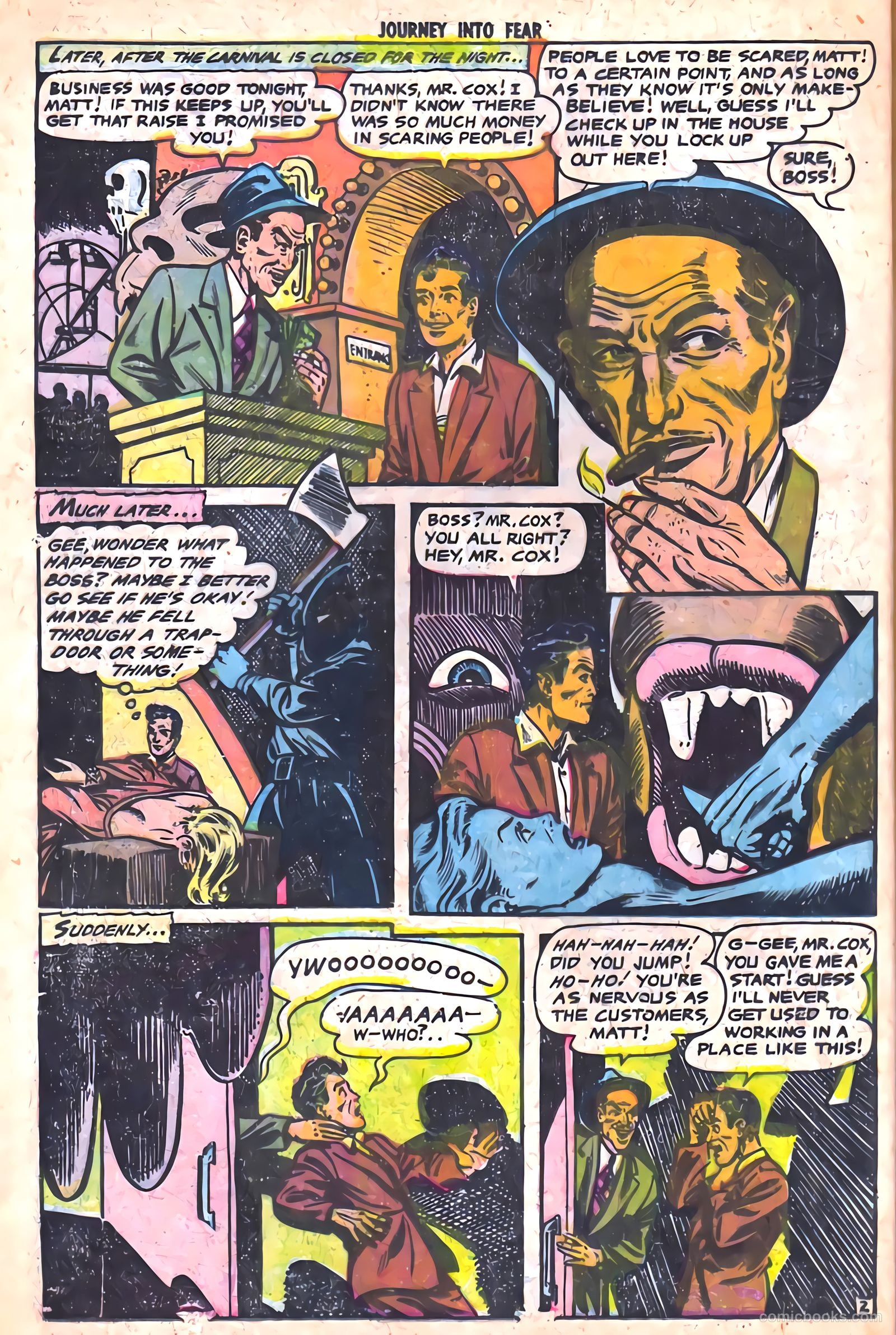 Journey into Fear #18 (1954) — page 12