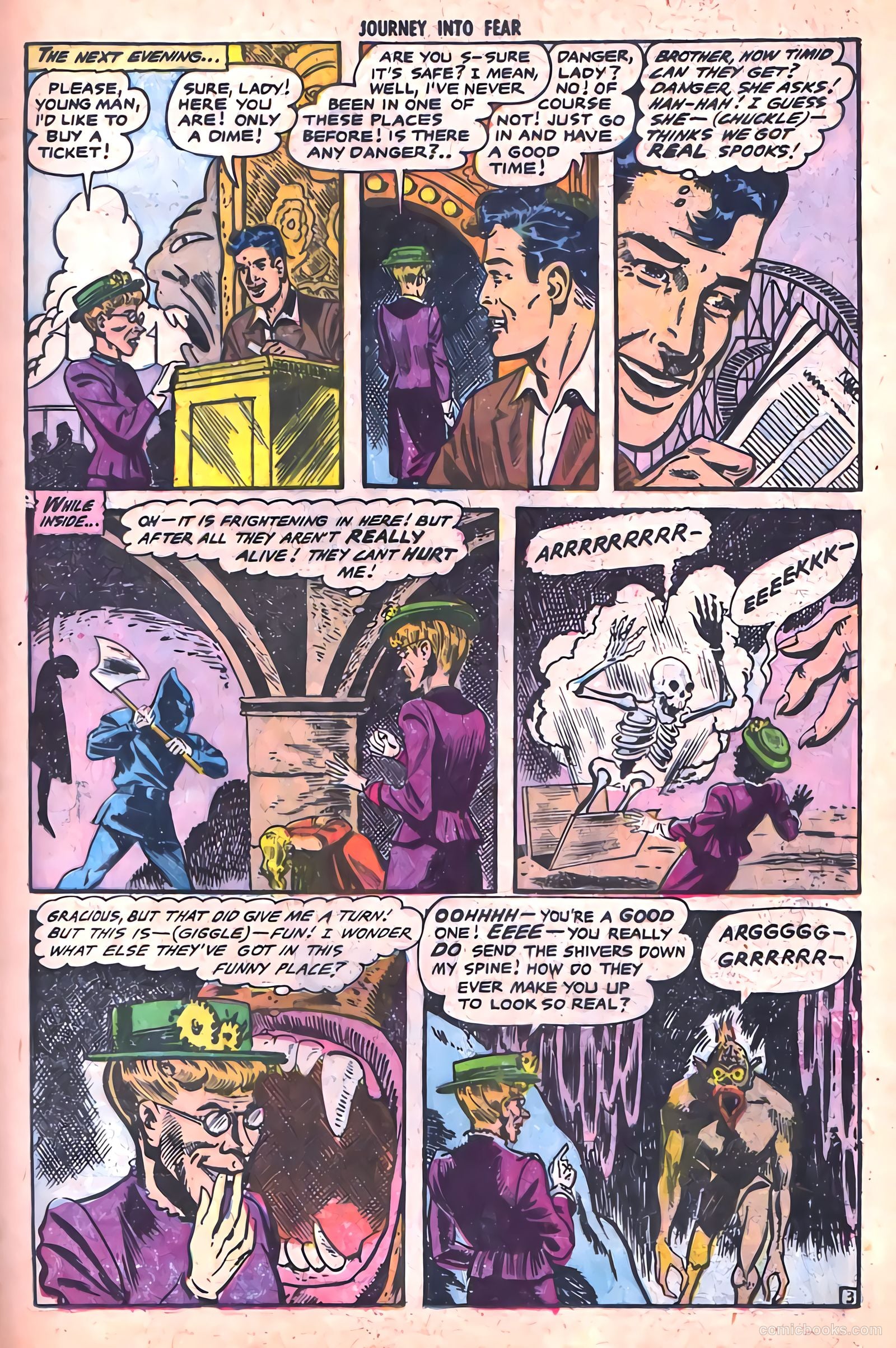 Journey into Fear #18 (1954) — page 13