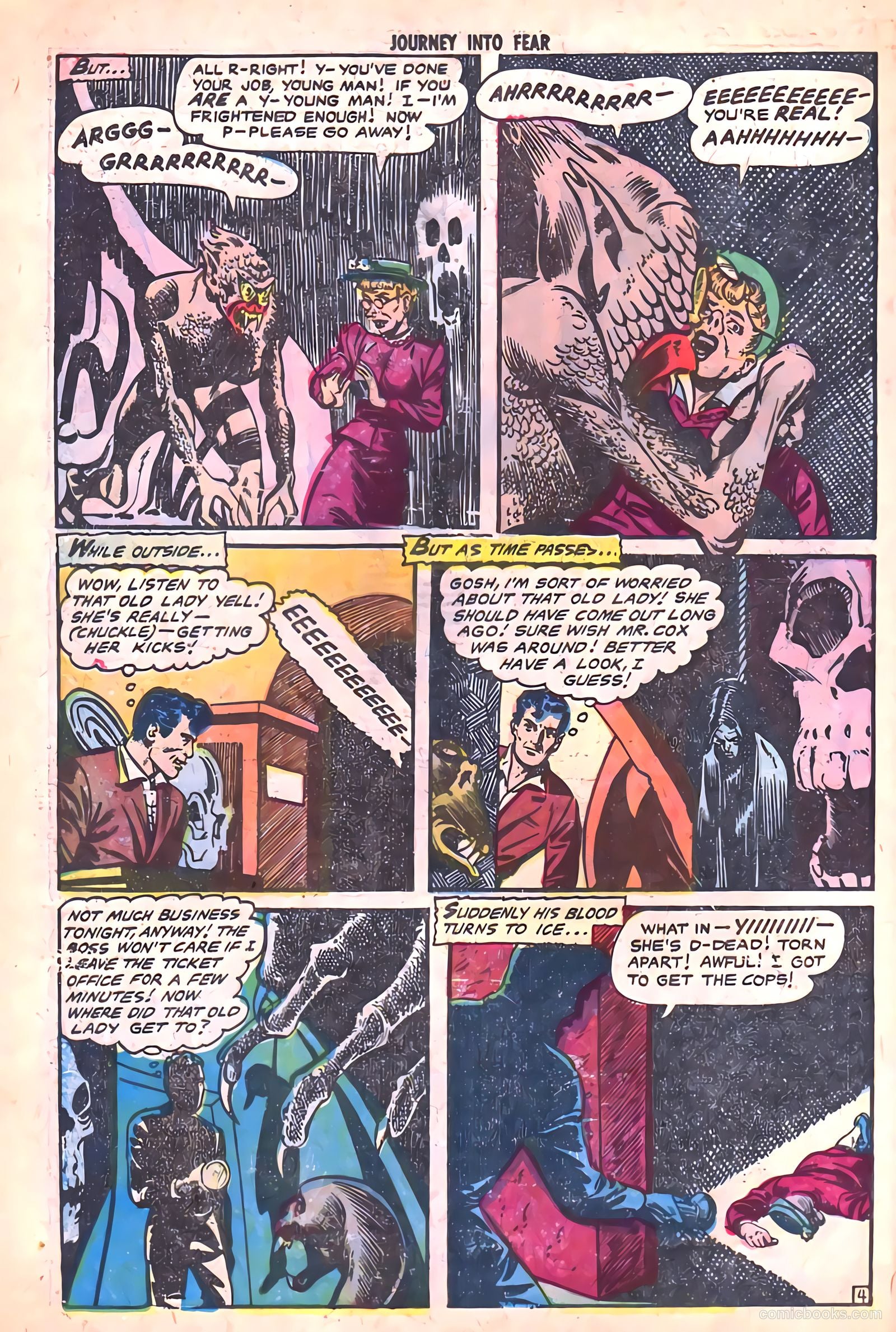 Journey into Fear #18 (1954) — page 14