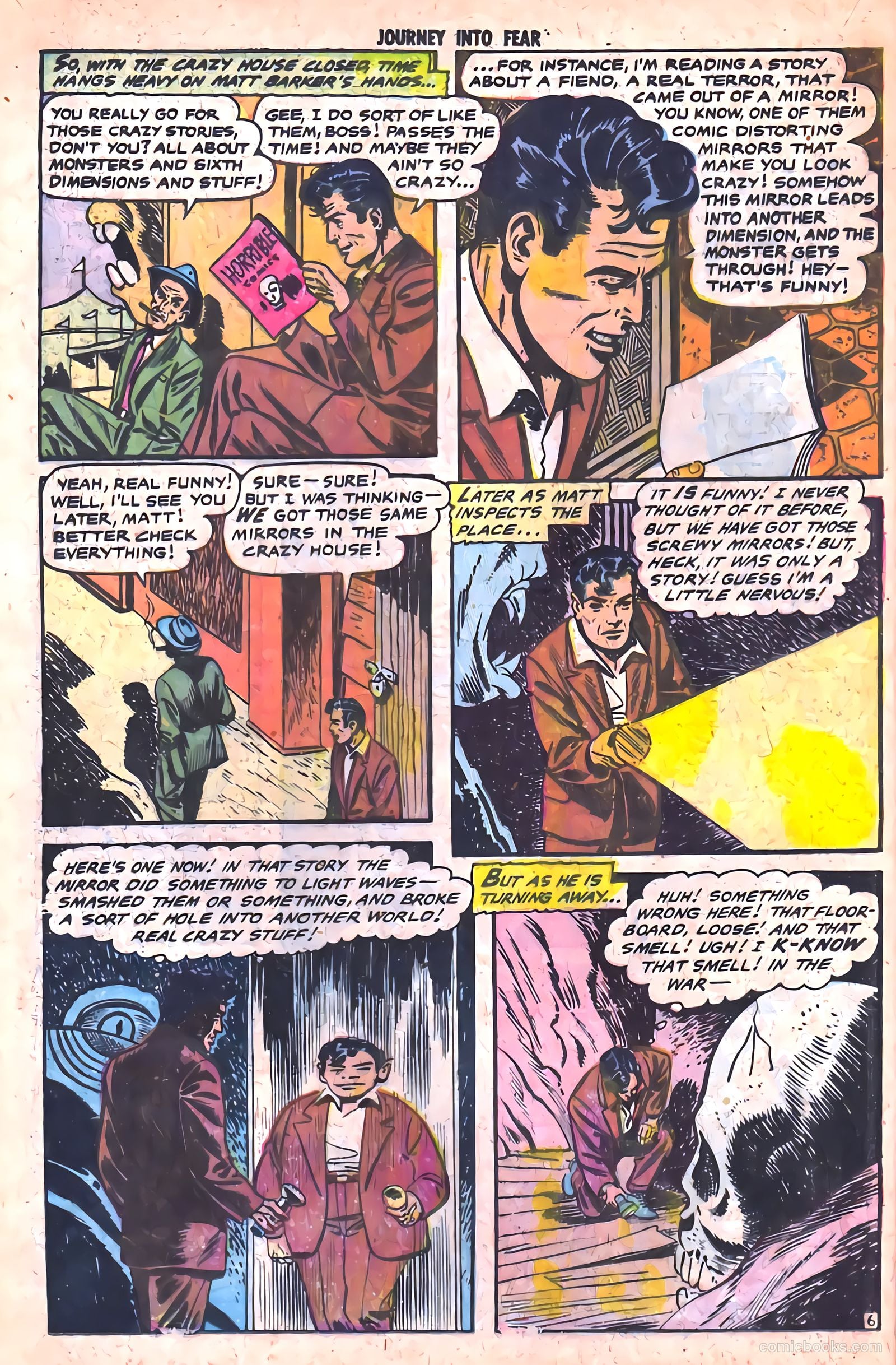 Journey into Fear #18 (1954) — page 16