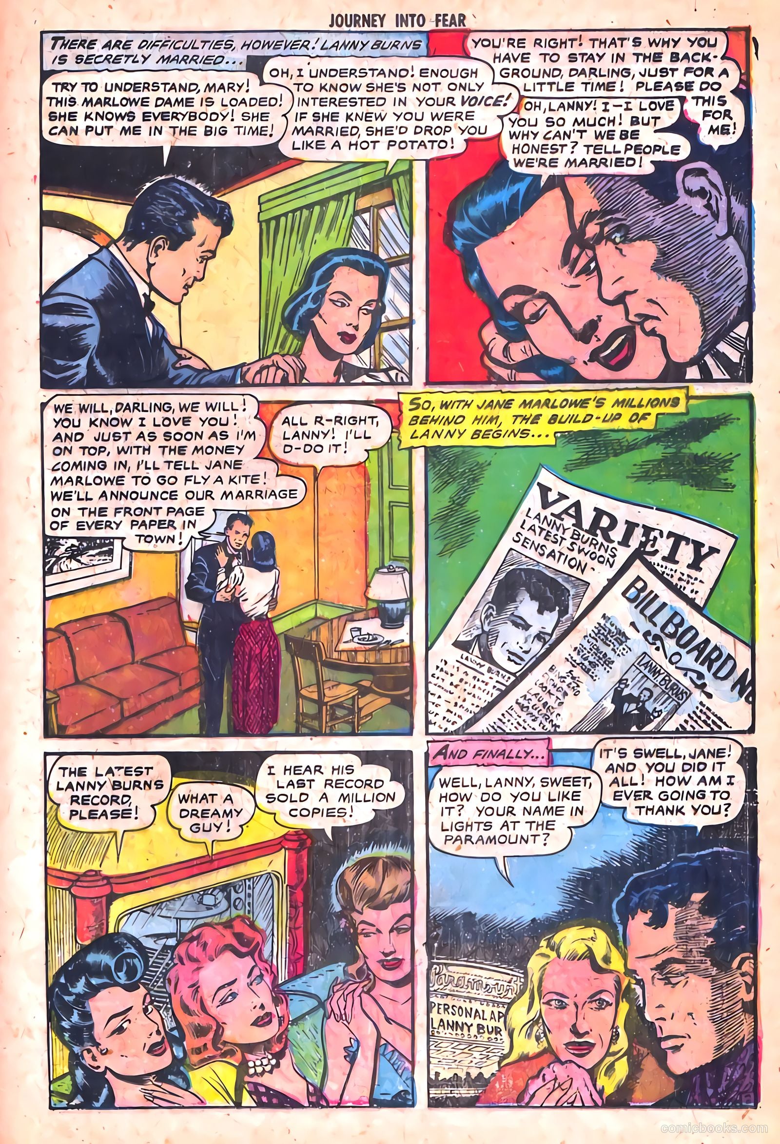 Journey into Fear #18 (1954) — page 21