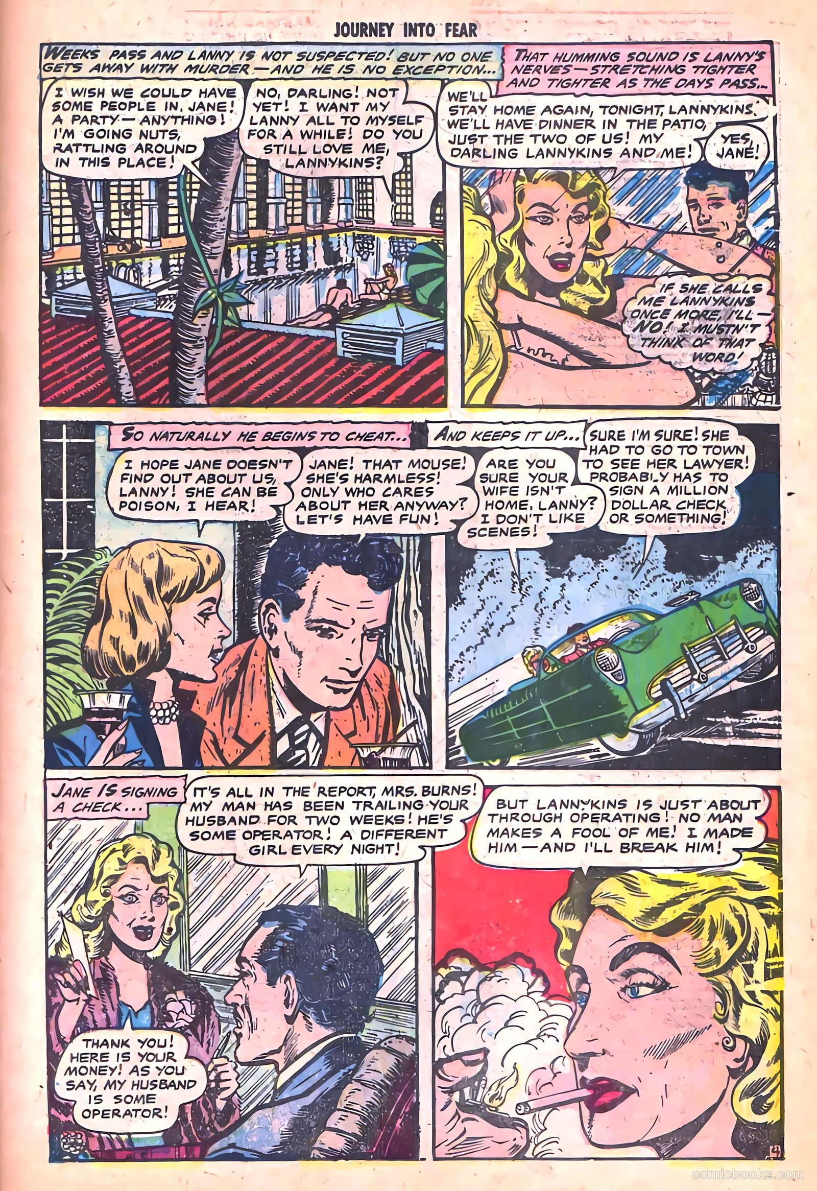 Journey into Fear #18 (1954) — page 23