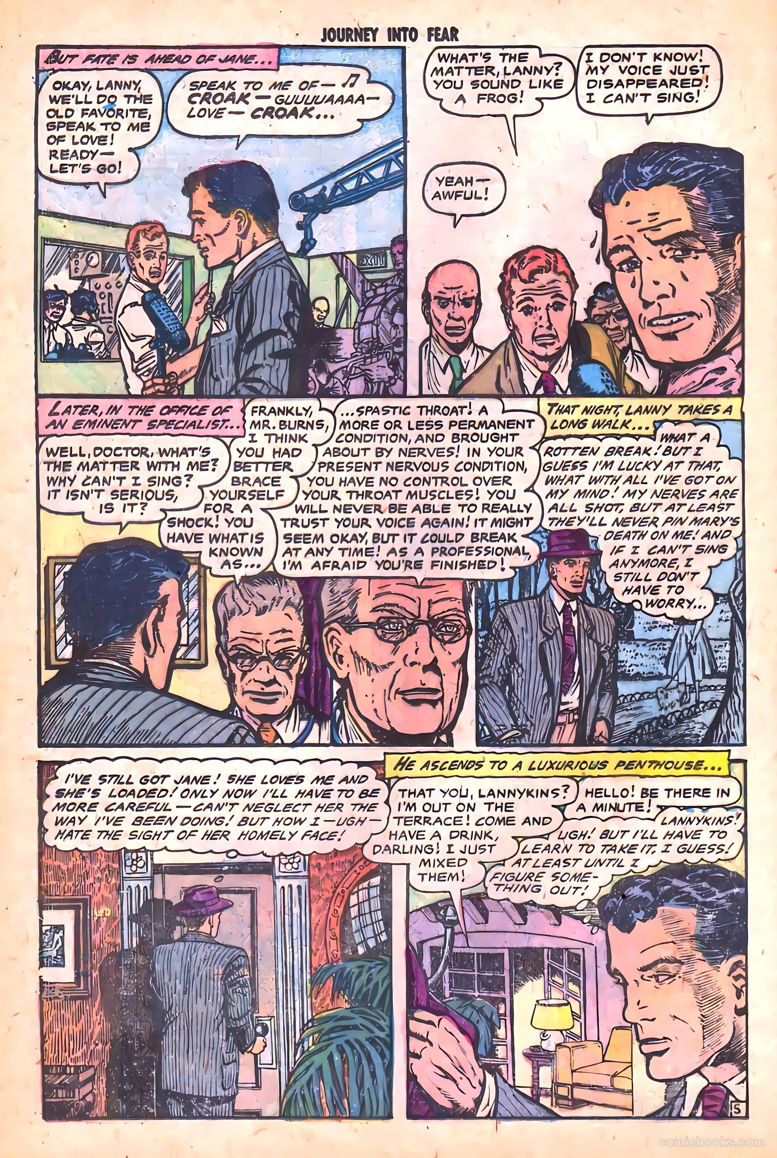 Journey into Fear #18 (1954) — page 24
