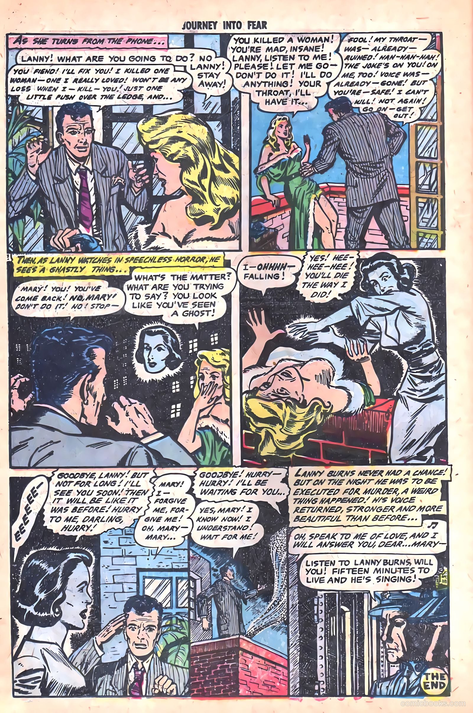 Journey into Fear #18 (1954) — page 26