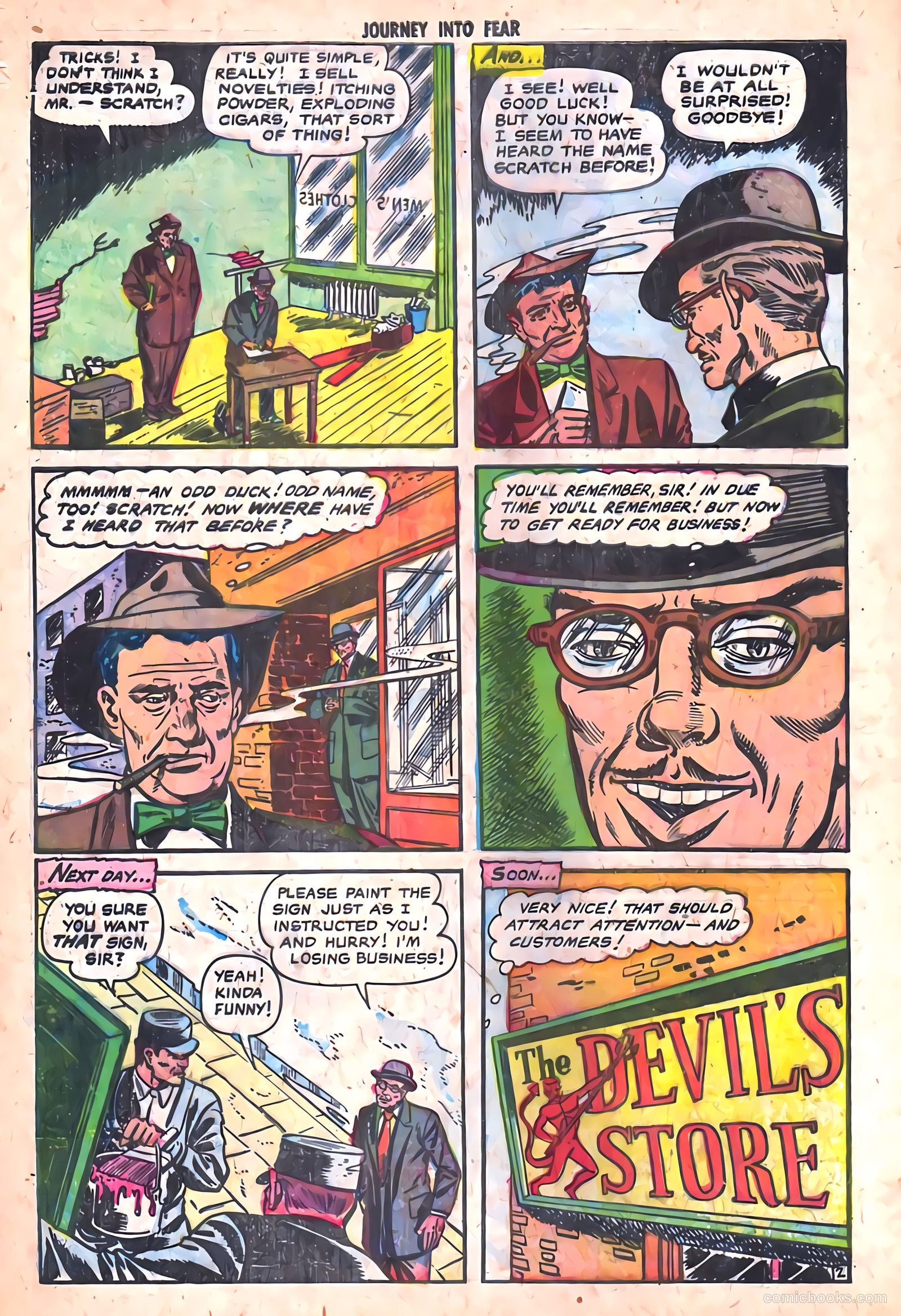Journey into Fear #18 (1954) — page 28