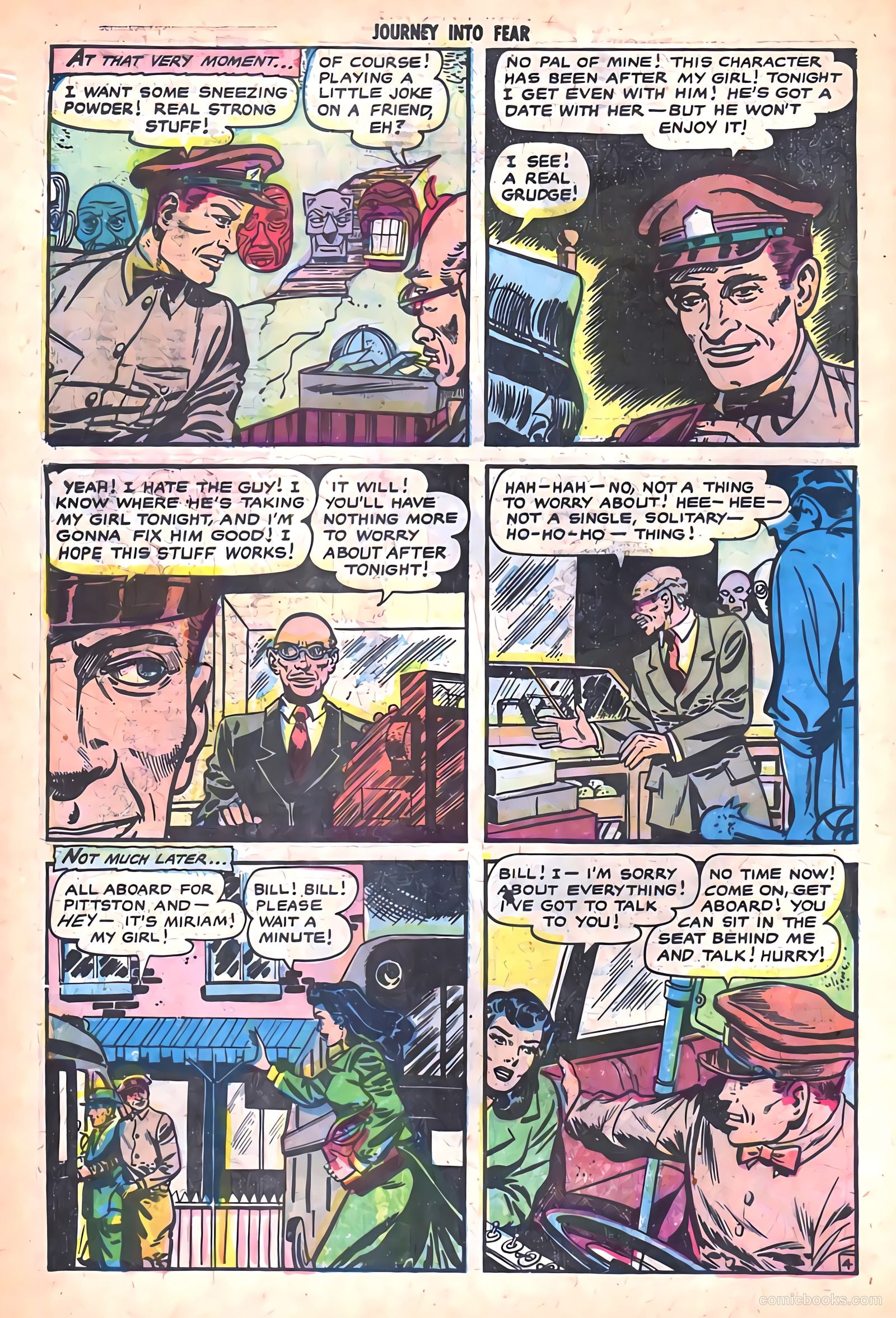 Journey into Fear #18 (1954) — page 30