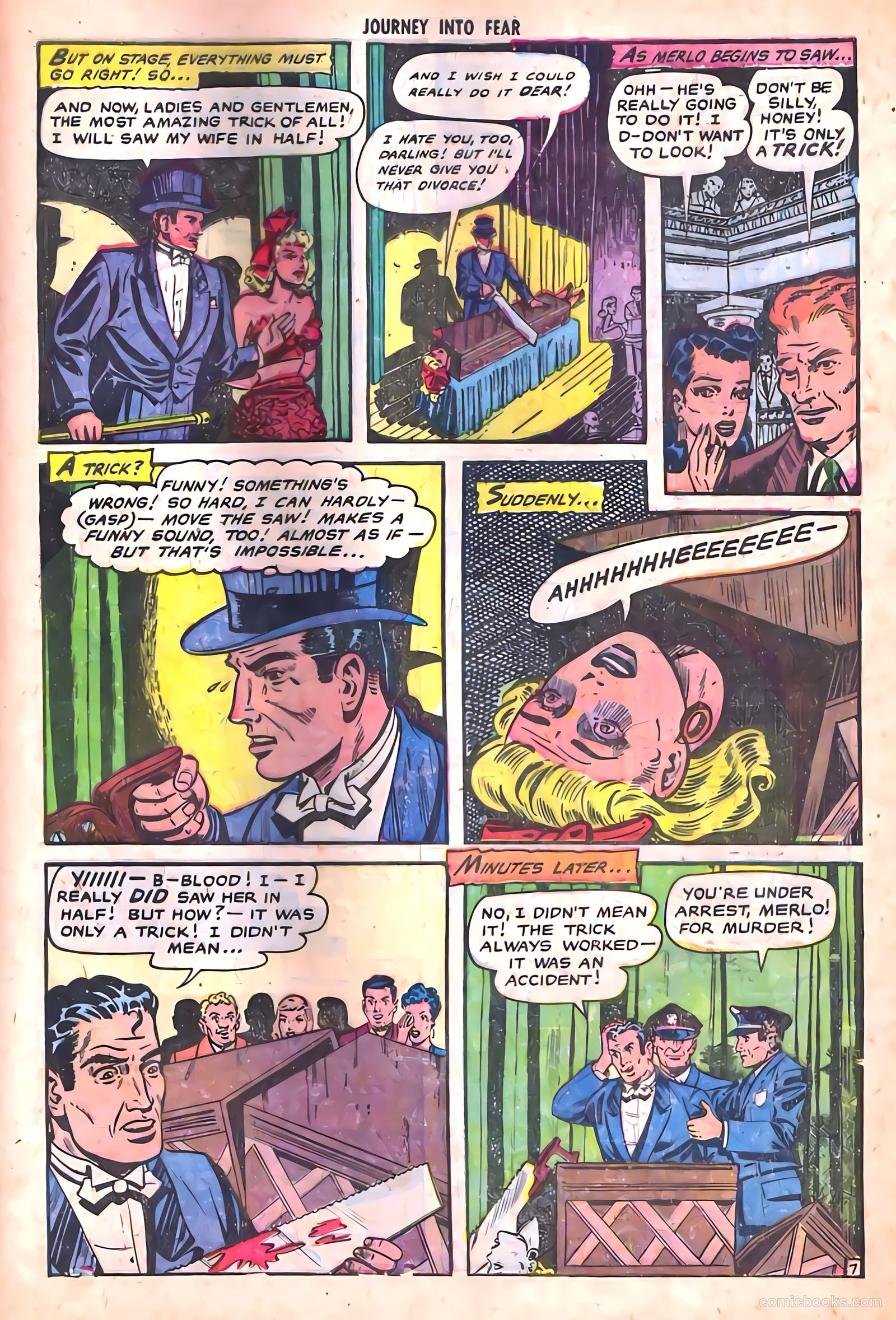 Journey into Fear #18 (1954) — page 33