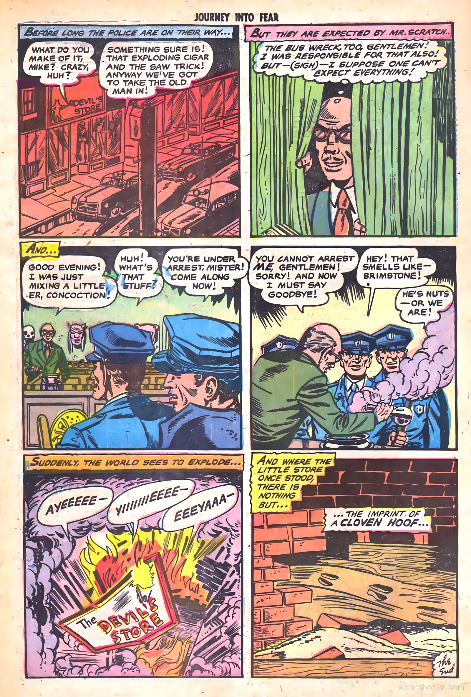 Journey into Fear #18 (1954) — page 34