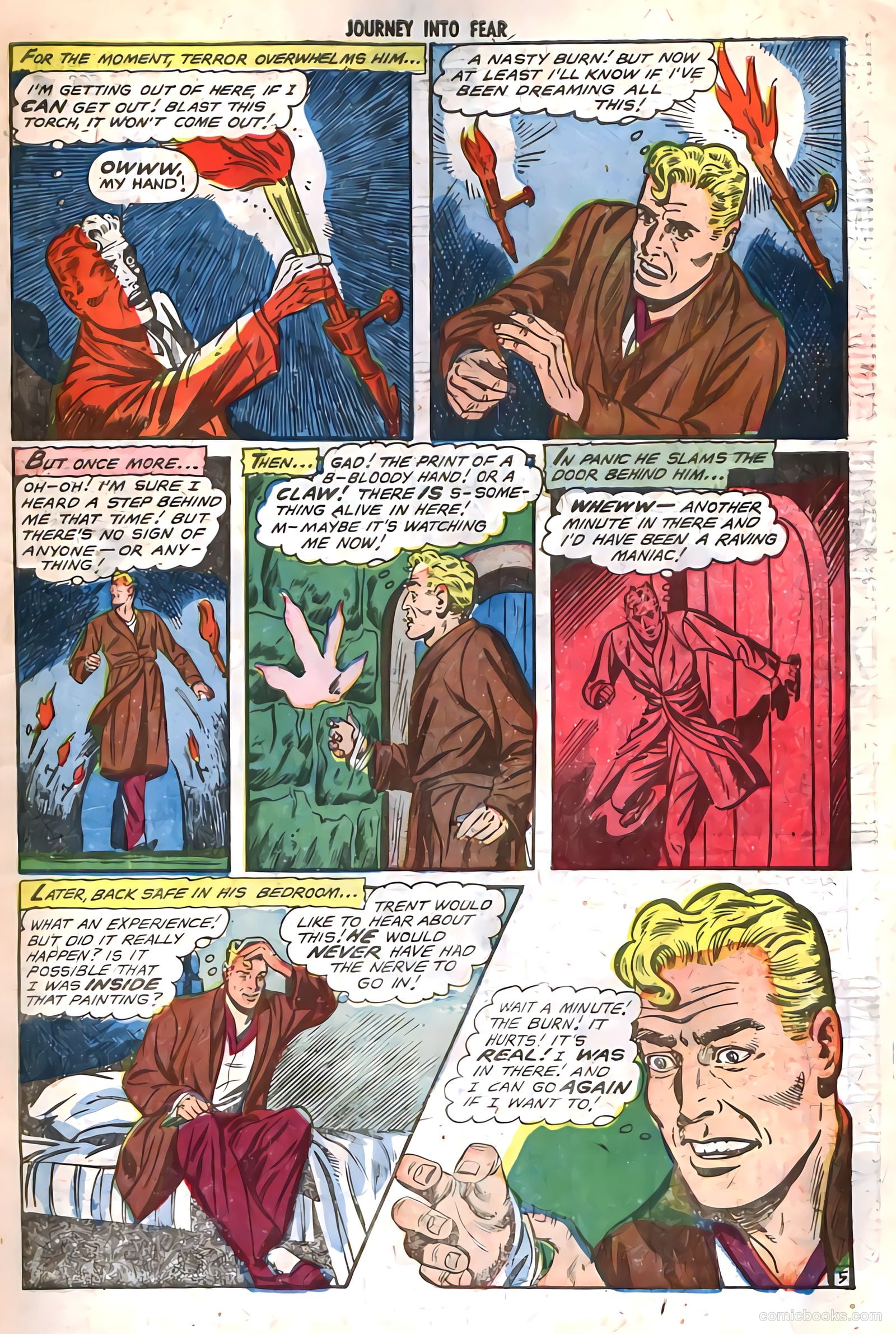 Journey into Fear #19 (1954) — page 6