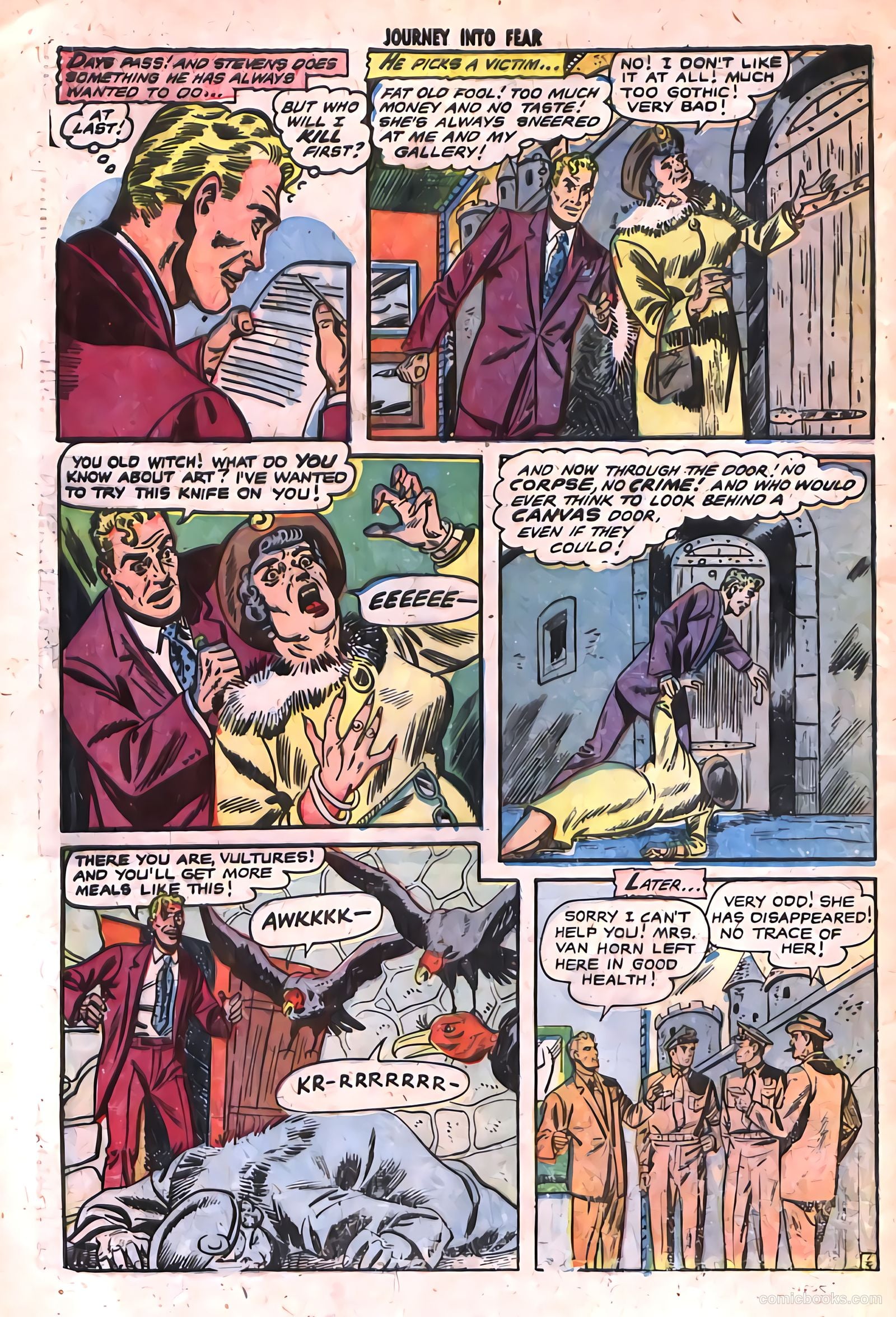 Journey into Fear #19 (1954) — page 7