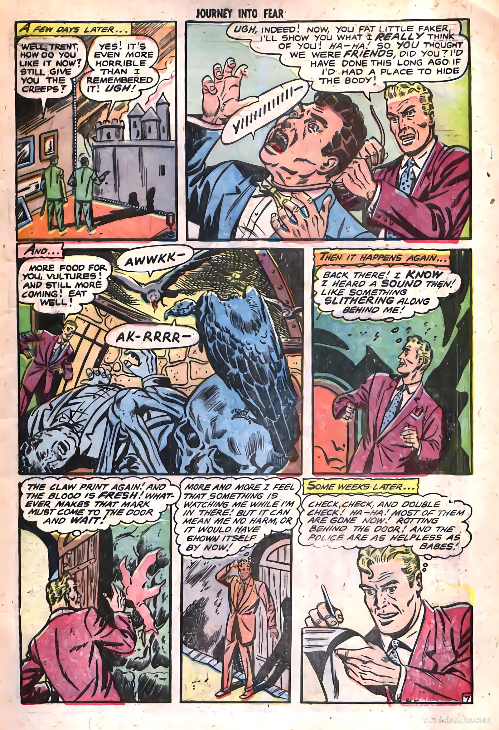 Journey into Fear #19 (1954) — page 8