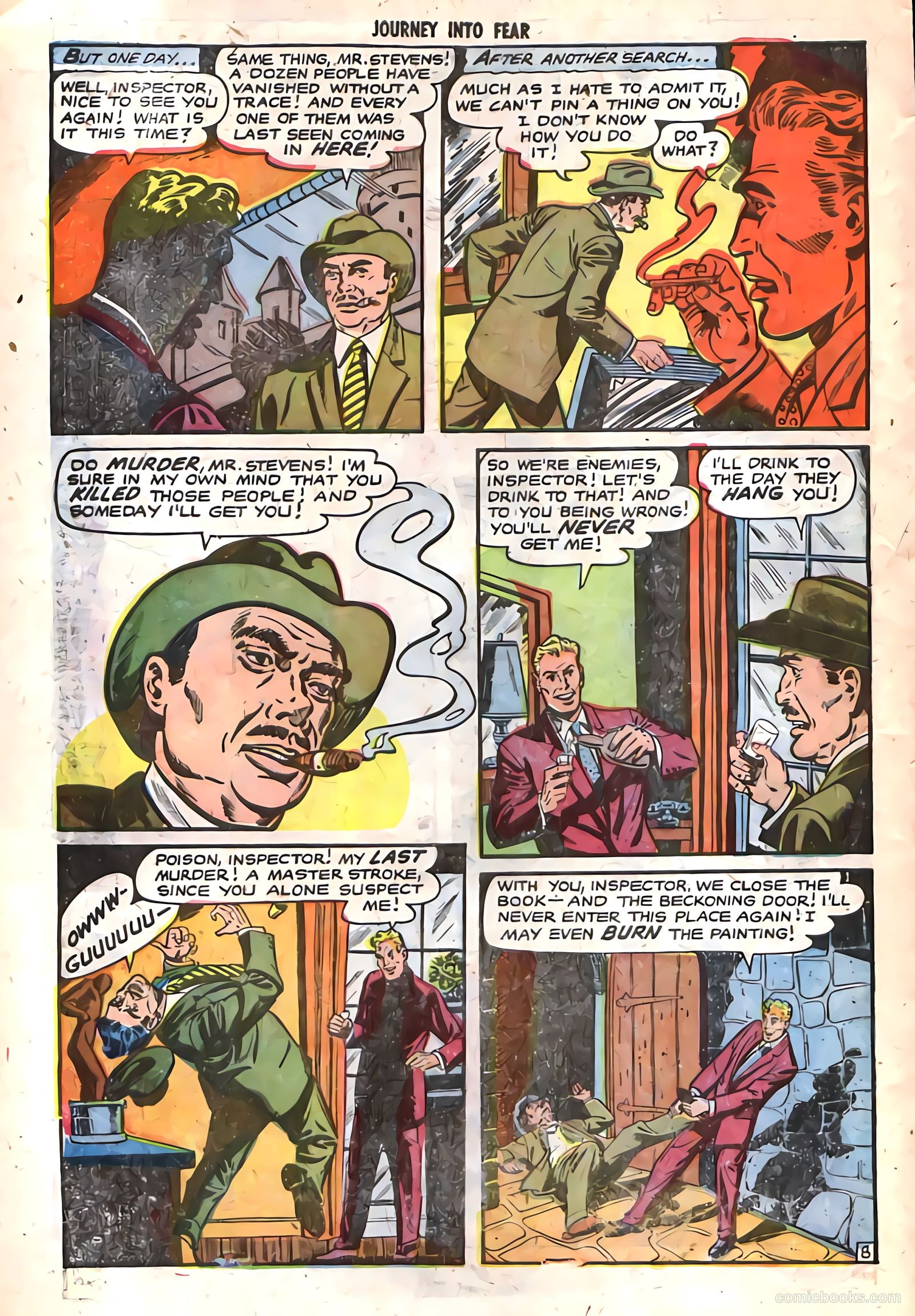 Journey into Fear #19 (1954) — page 9