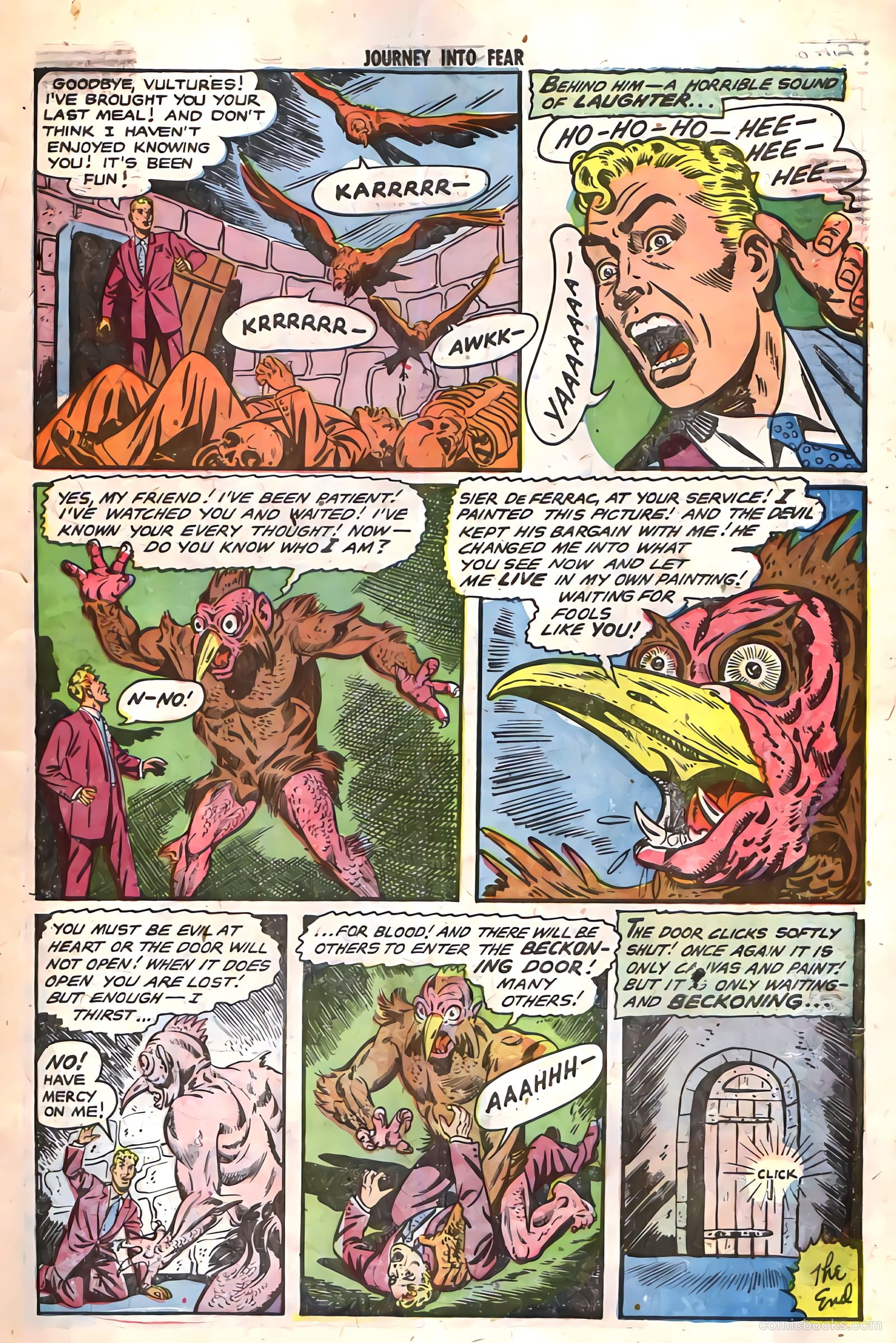 Journey into Fear #19 (1954) — page 10