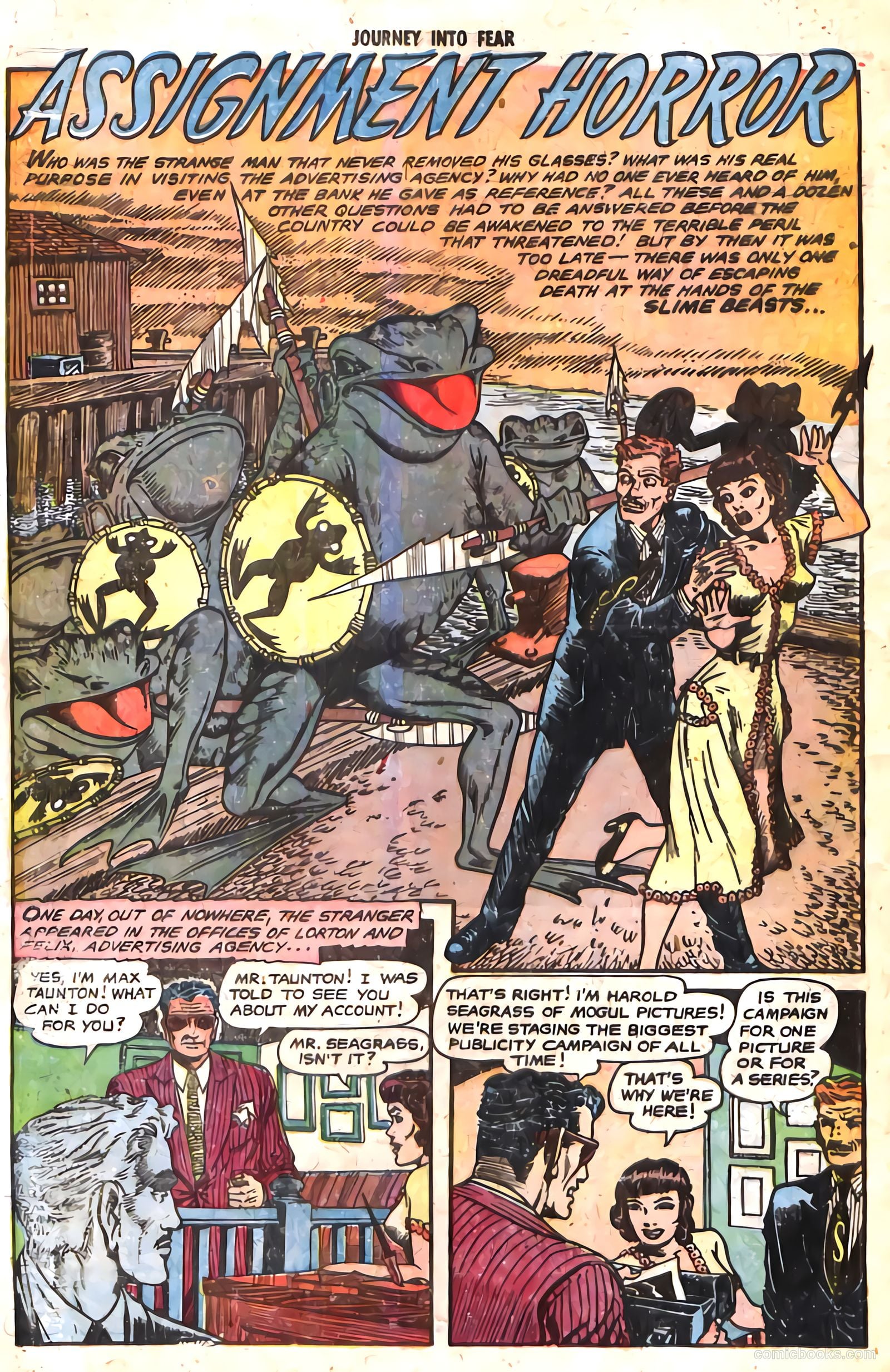 Journey into Fear #19 (1954) — page 11