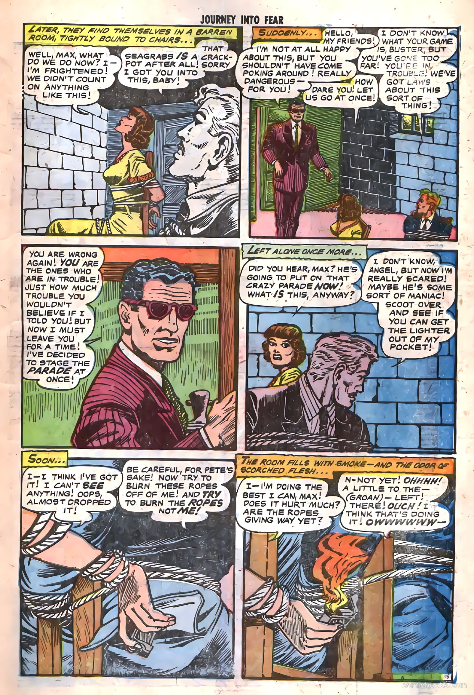 Journey into Fear #19 (1954) — page 14