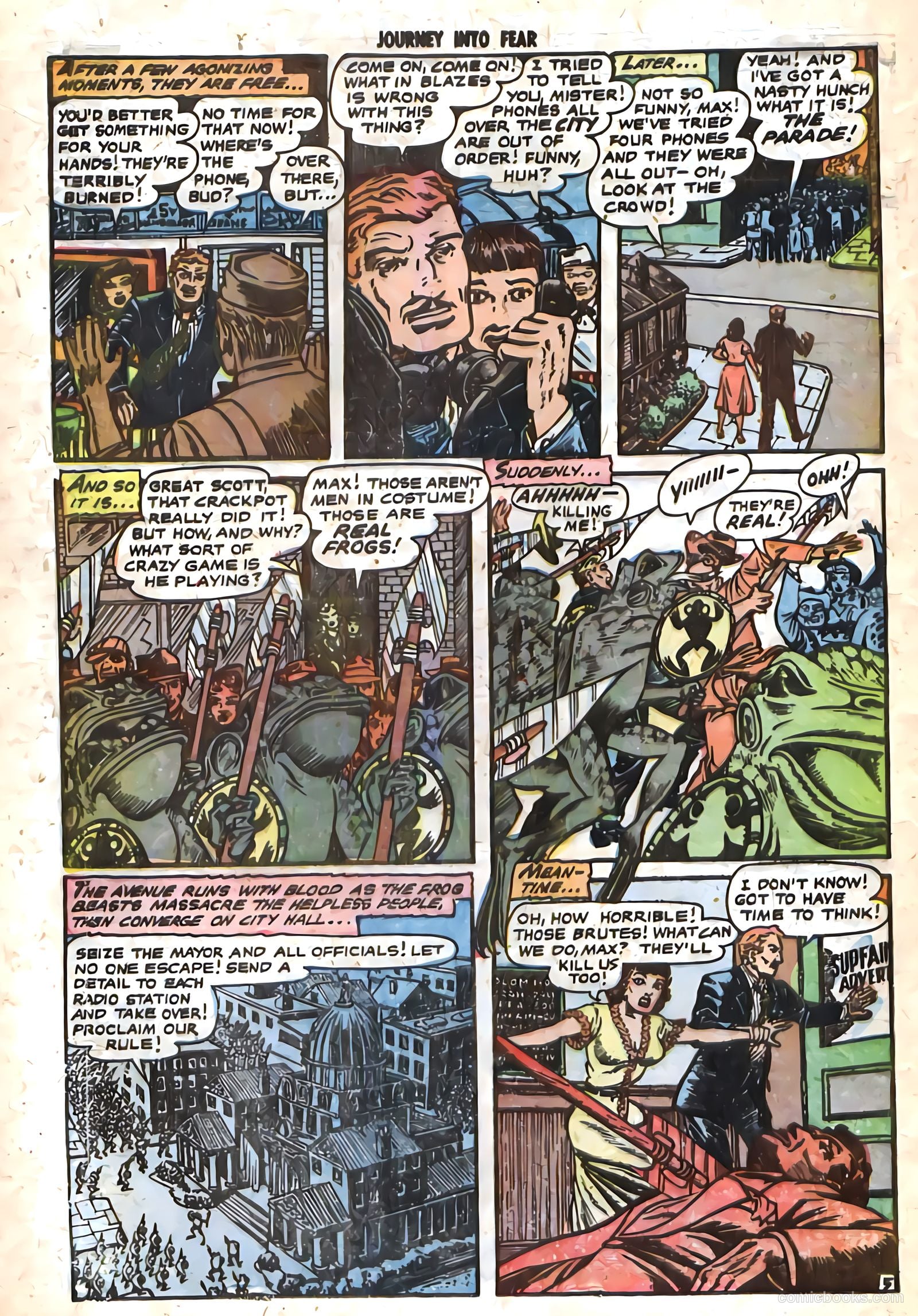 Journey into Fear #19 (1954) — page 15