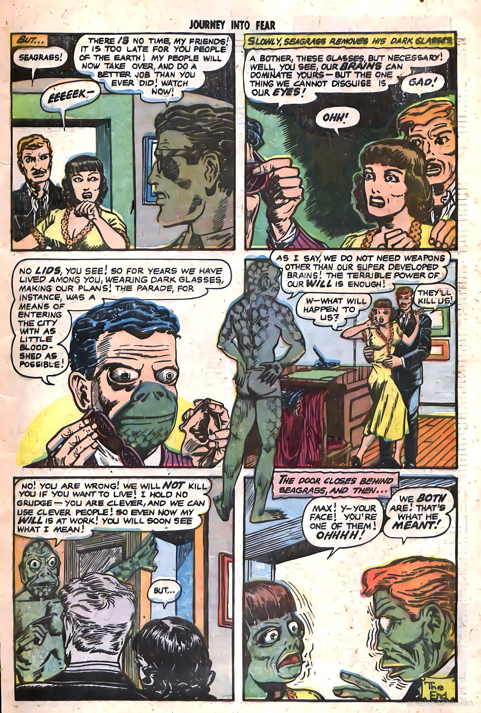 Journey into Fear #19 (1954) — page 16
