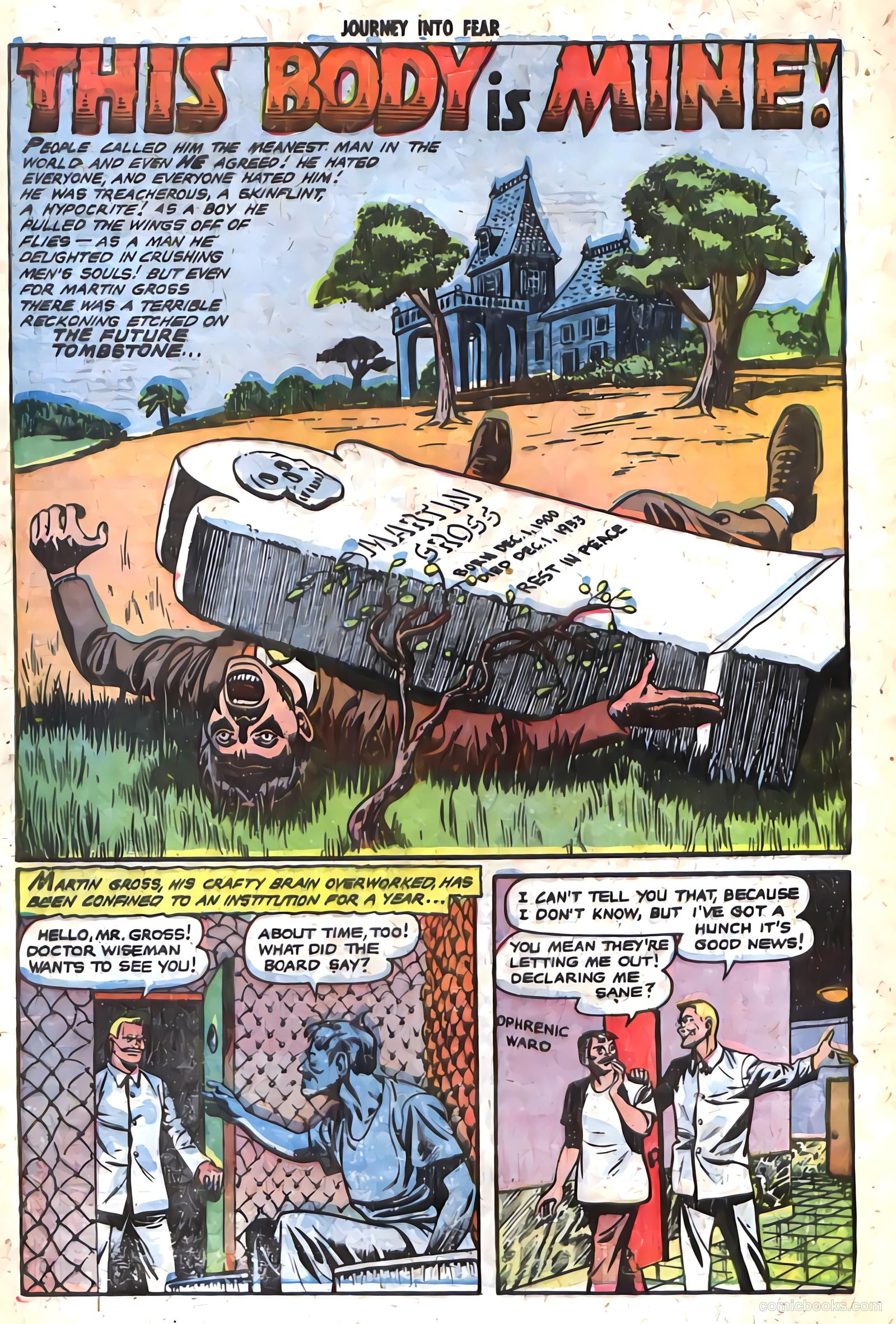 Journey into Fear #19 (1954) — page 19