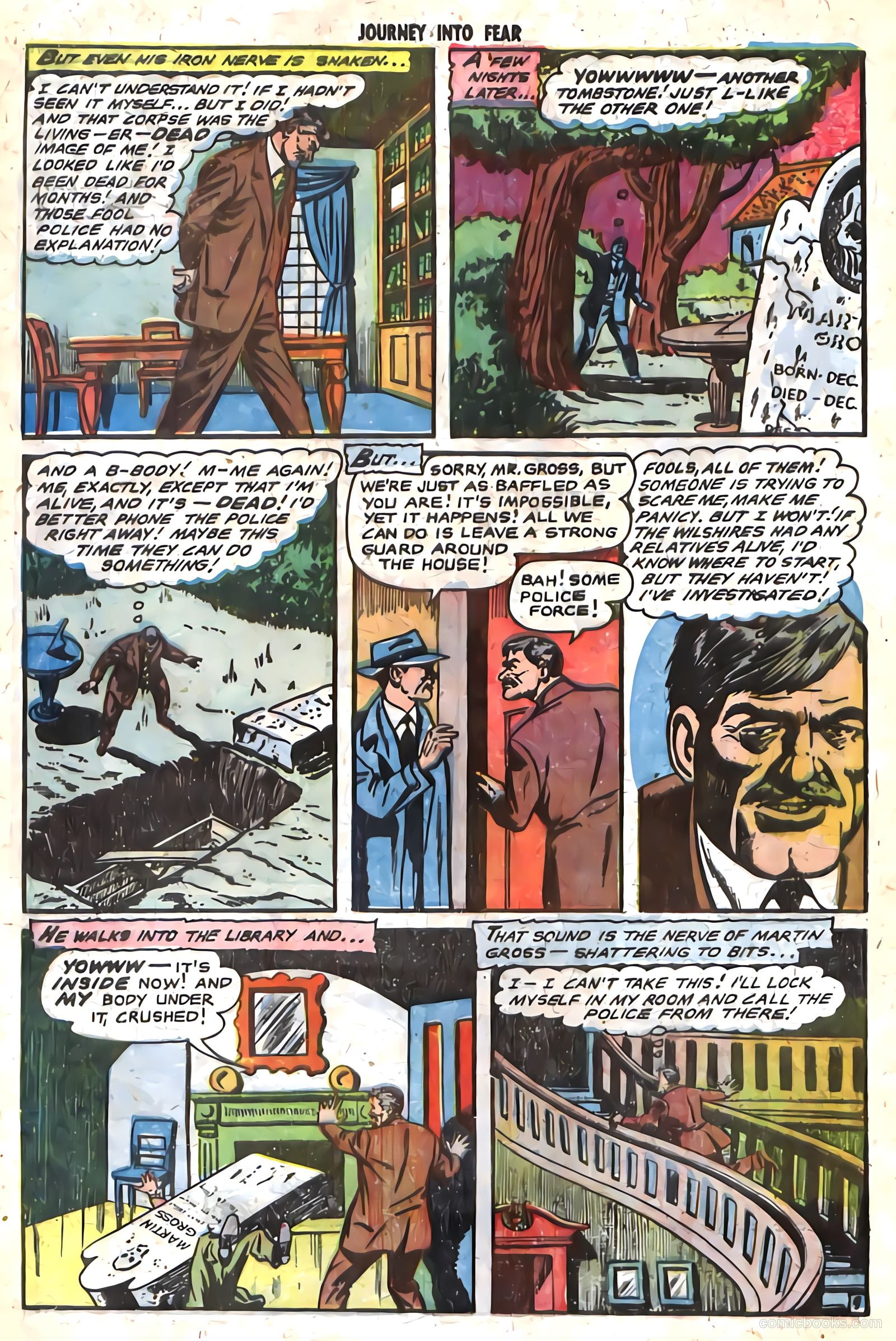 Journey into Fear #19 (1954) — page 23