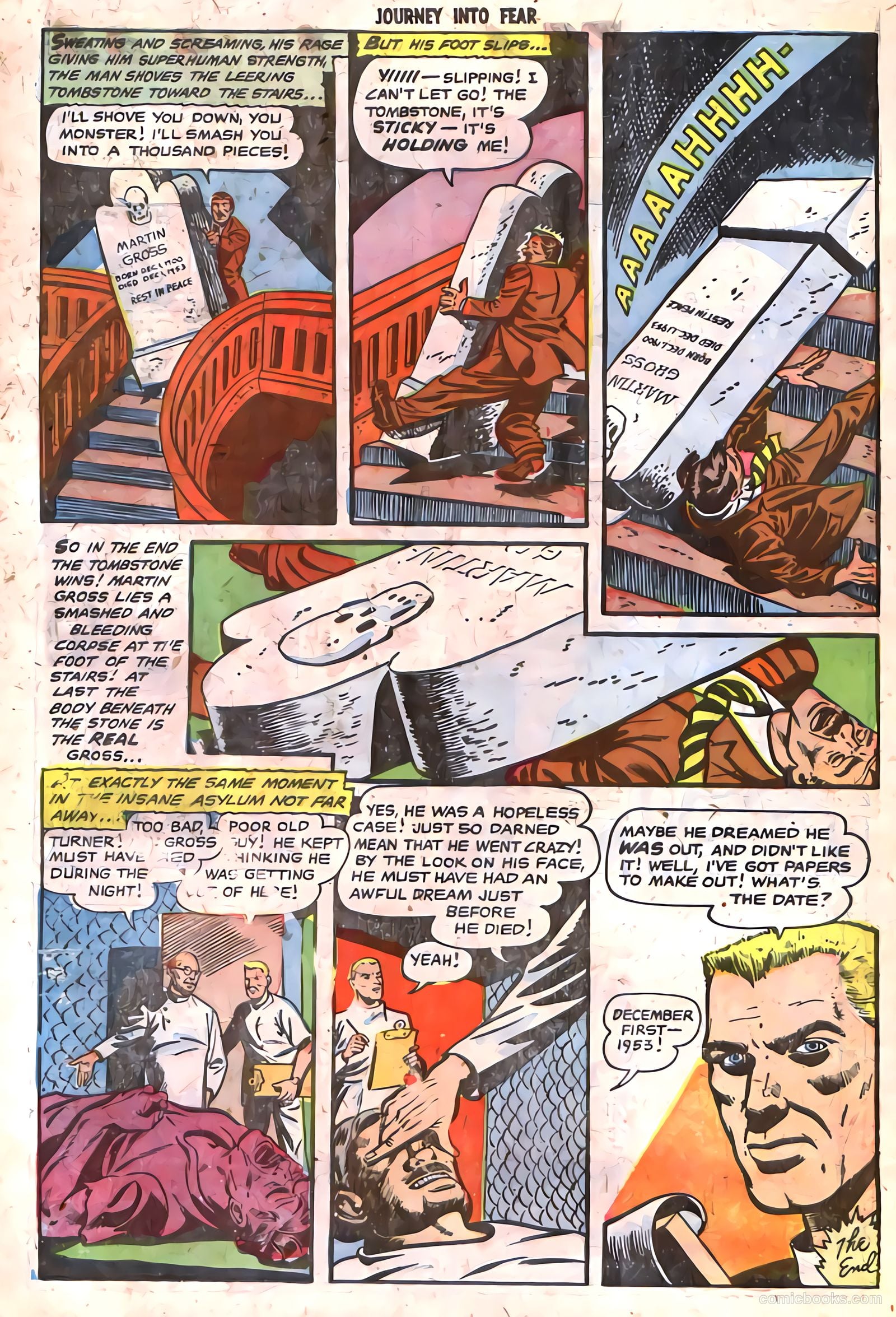Journey into Fear #19 (1954) — page 25