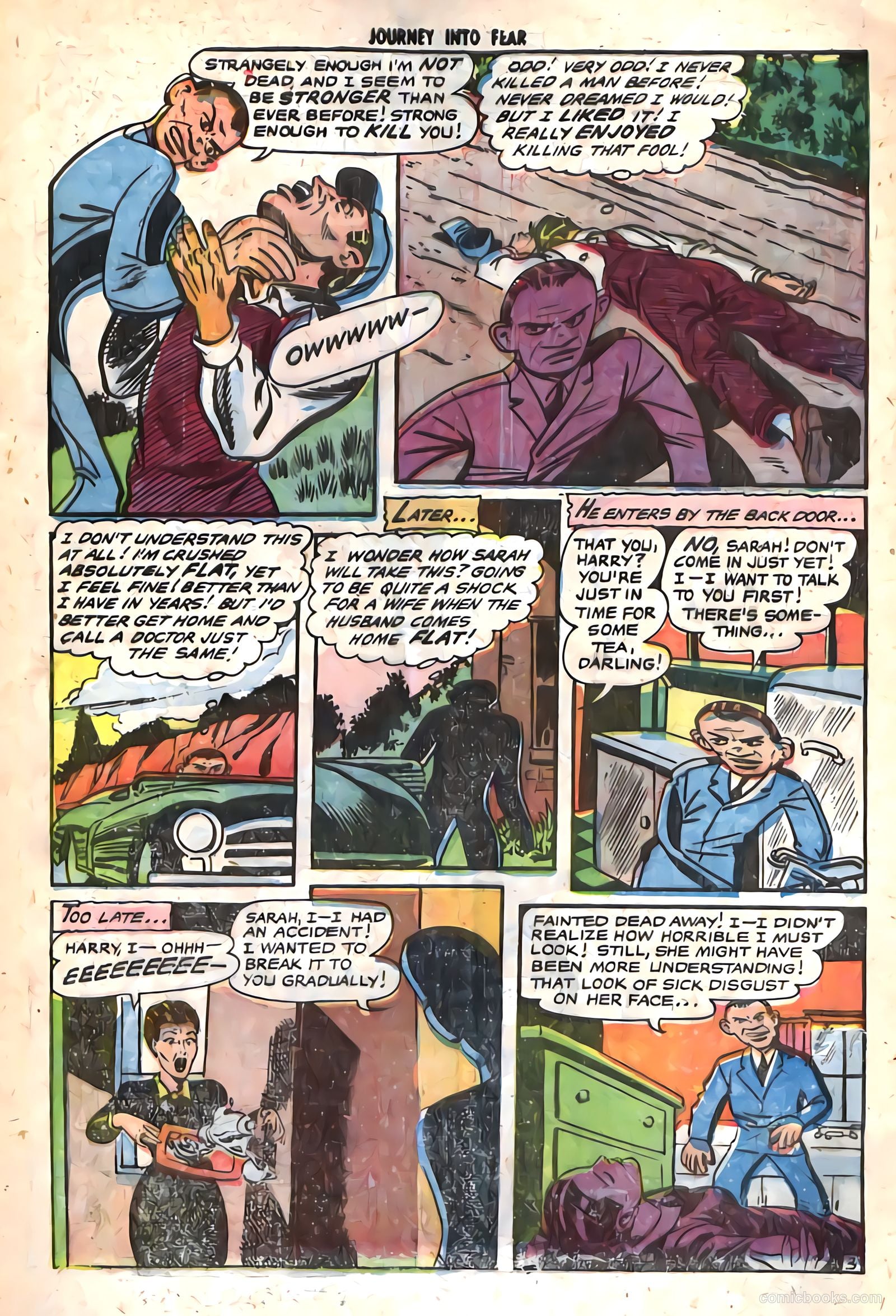 Journey into Fear #19 (1954) — page 28