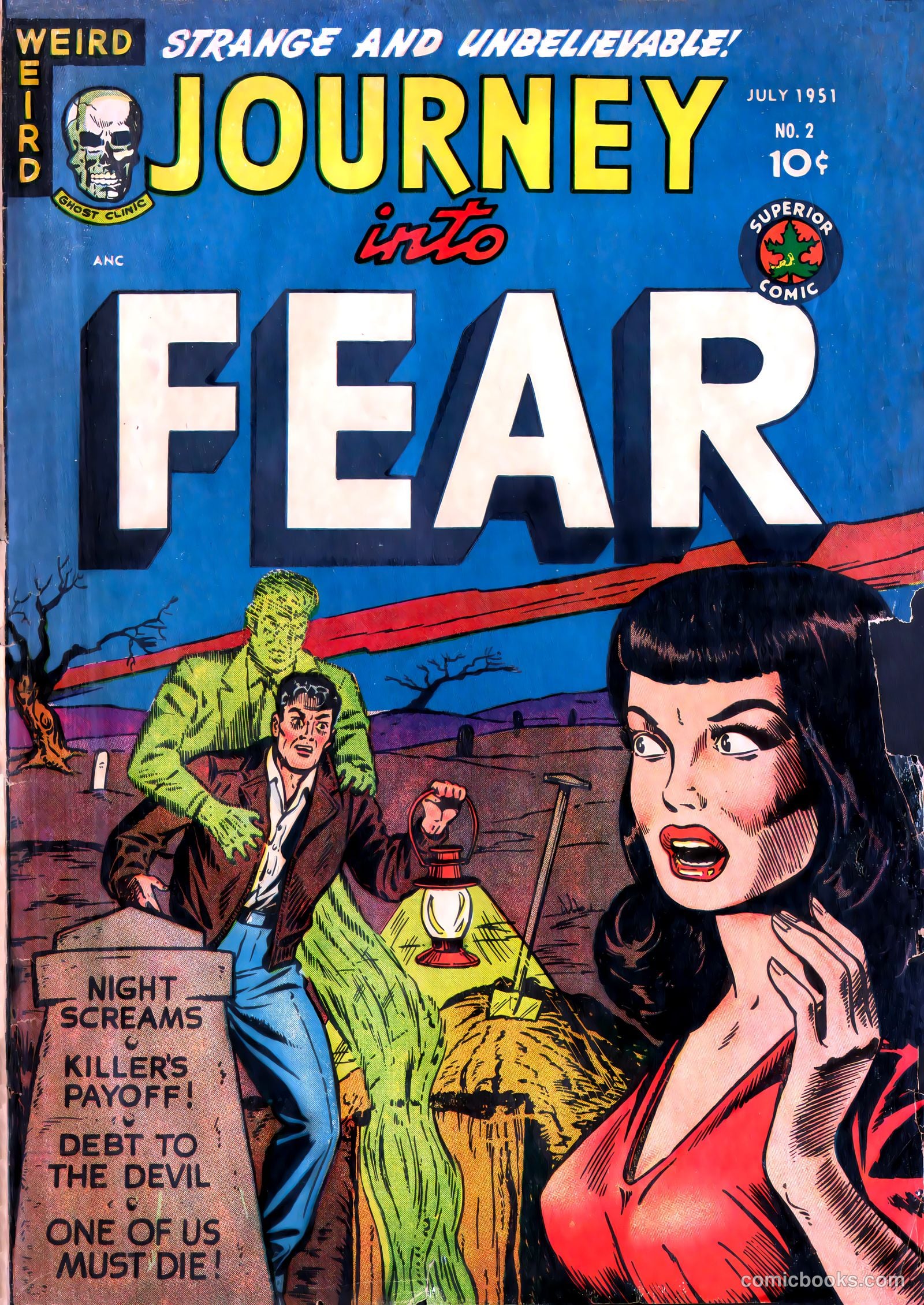 Journey into Fear #2 (1951) — page 1 of 47