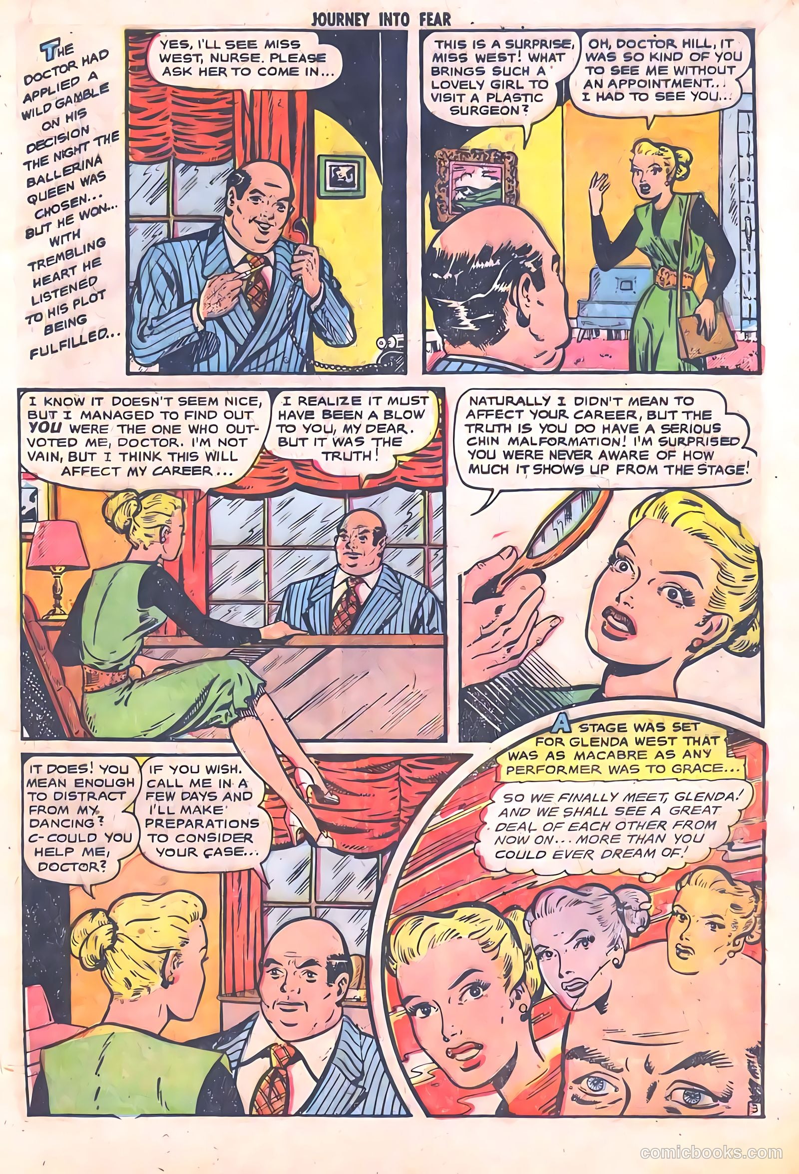 Journey into Fear #3 (1951) — page 5