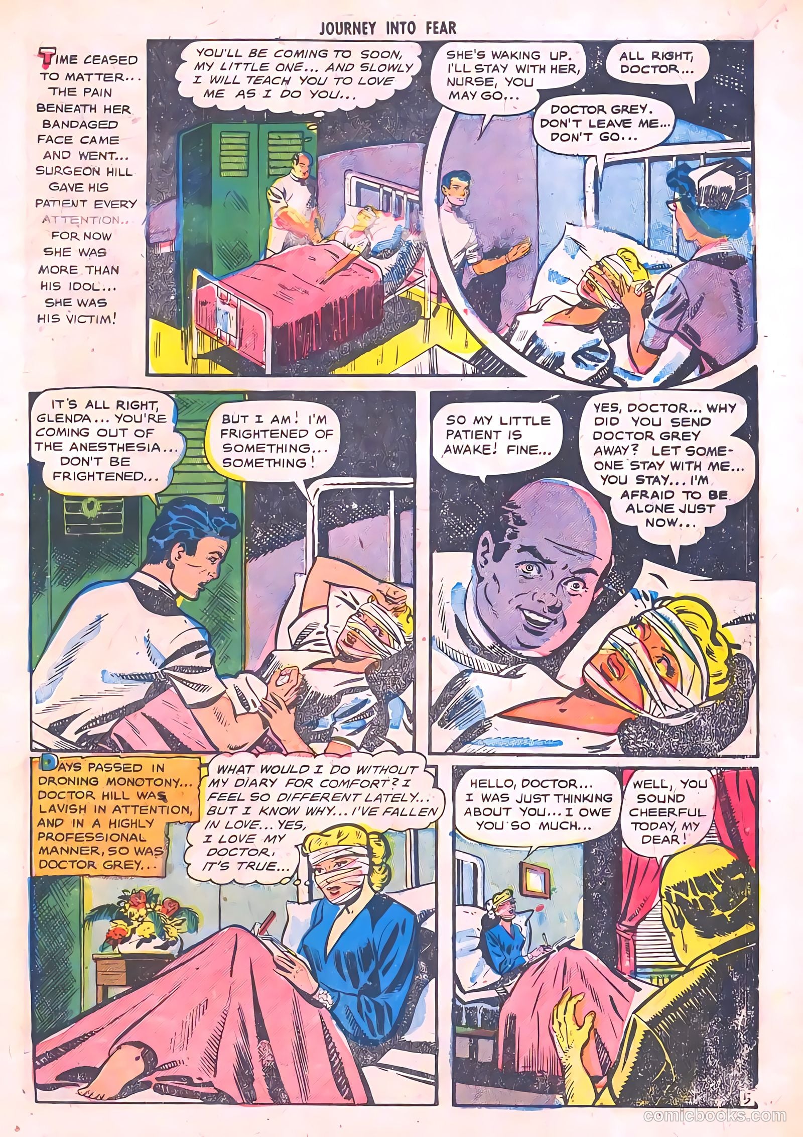 Journey into Fear #3 (1951) — page 7