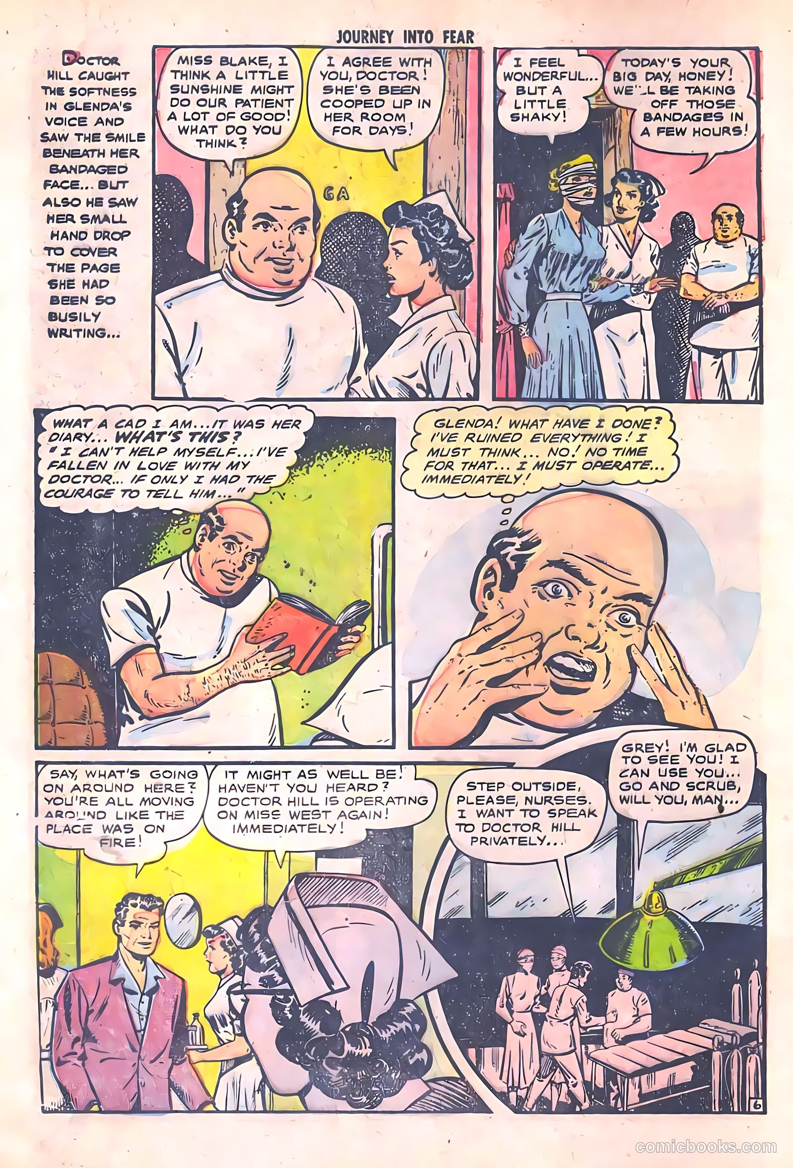 Journey into Fear #3 (1951) — page 8
