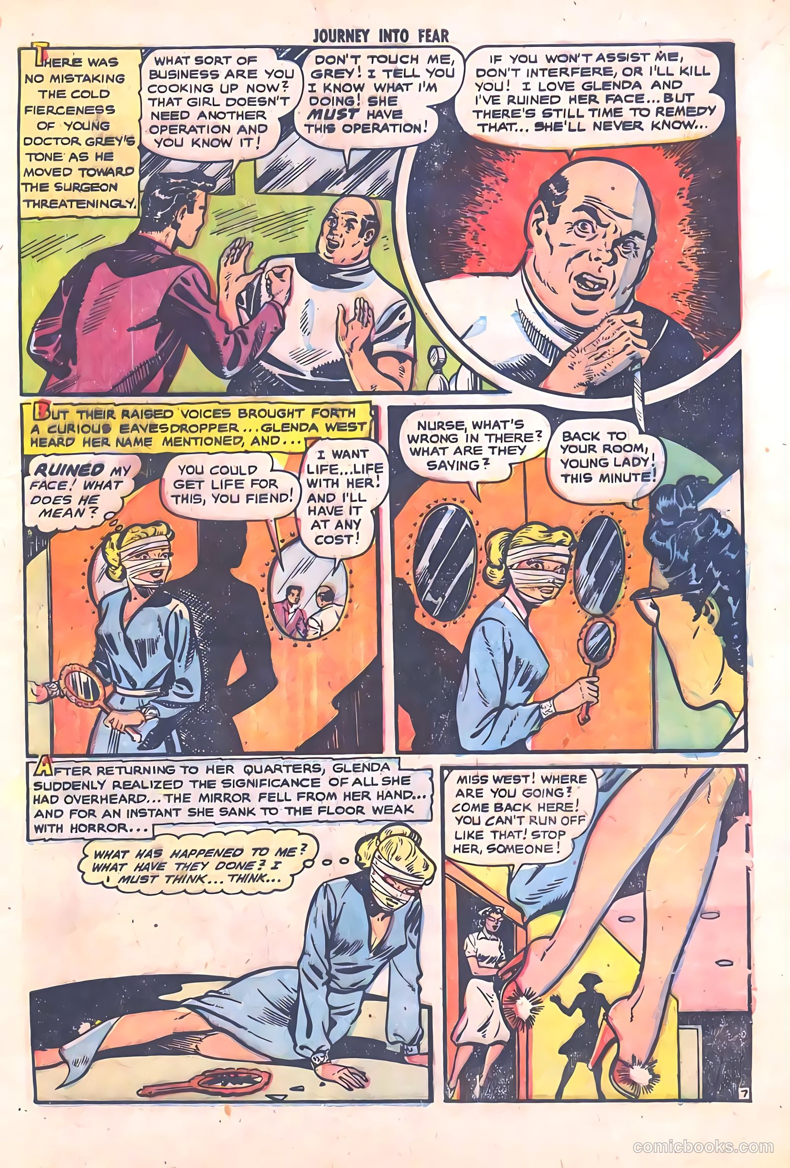 Journey into Fear #3 (1951) — page 9