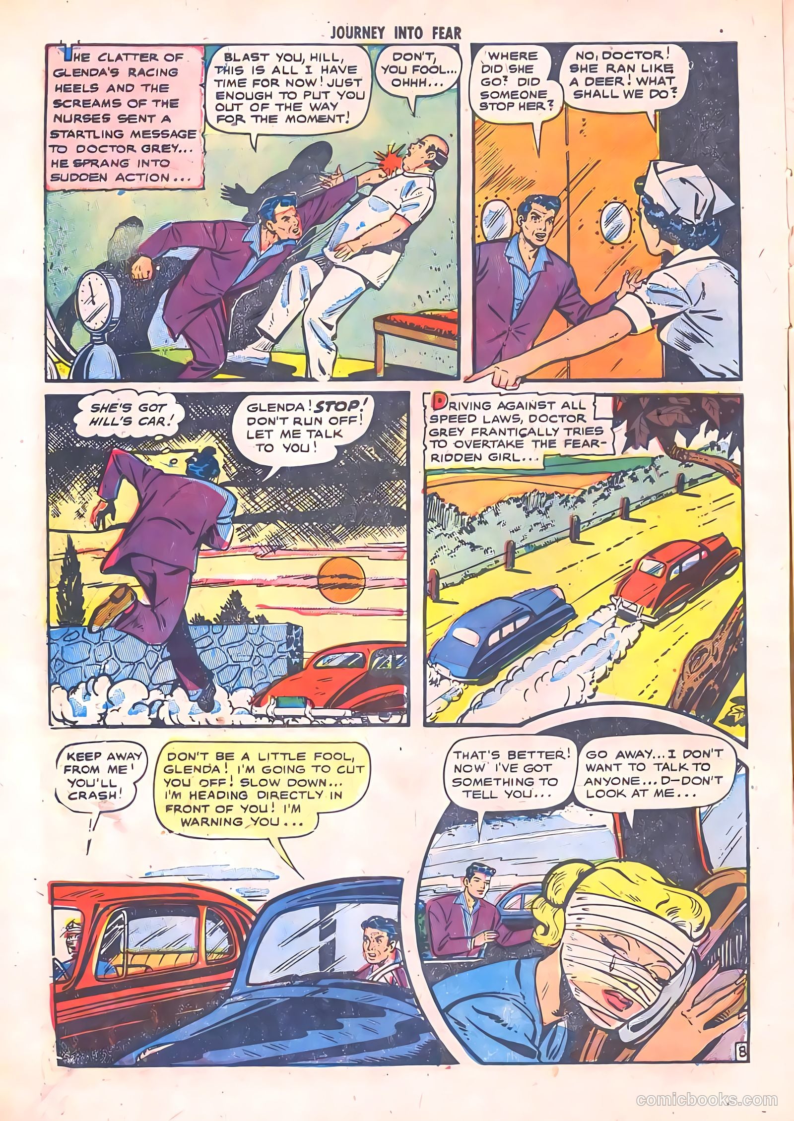Journey into Fear #3 (1951) — page 10