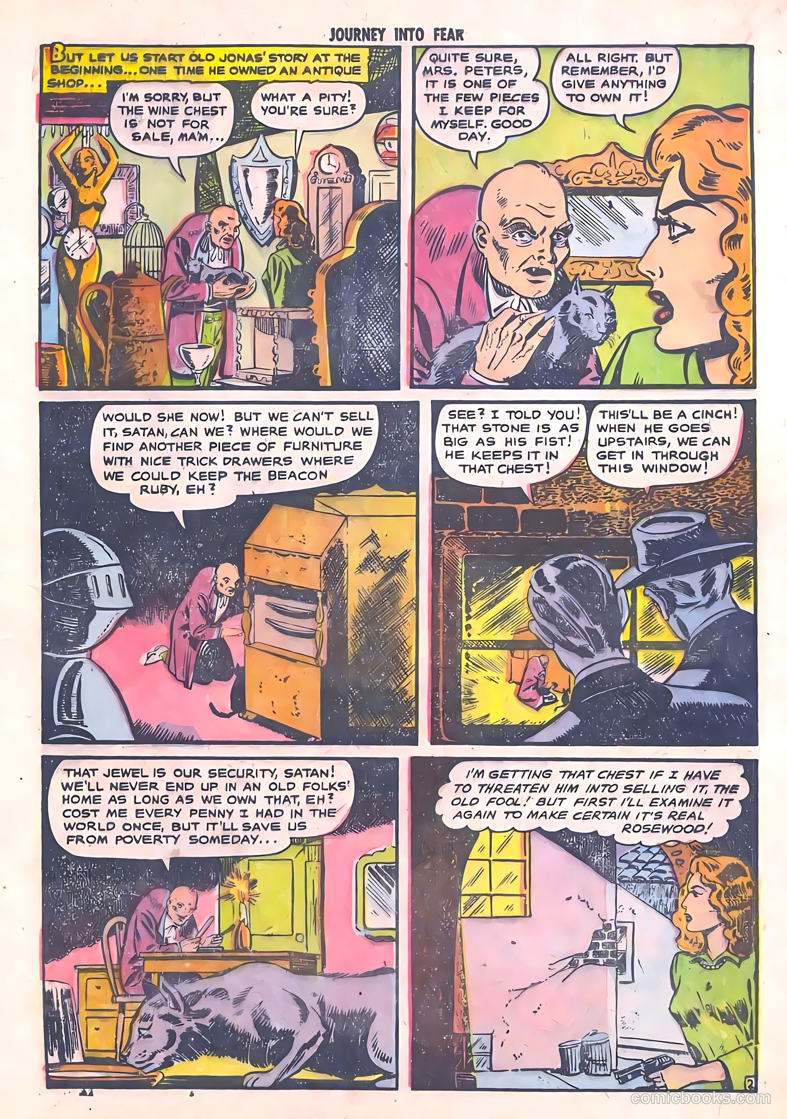 Journey into Fear #3 (1951) — page 13
